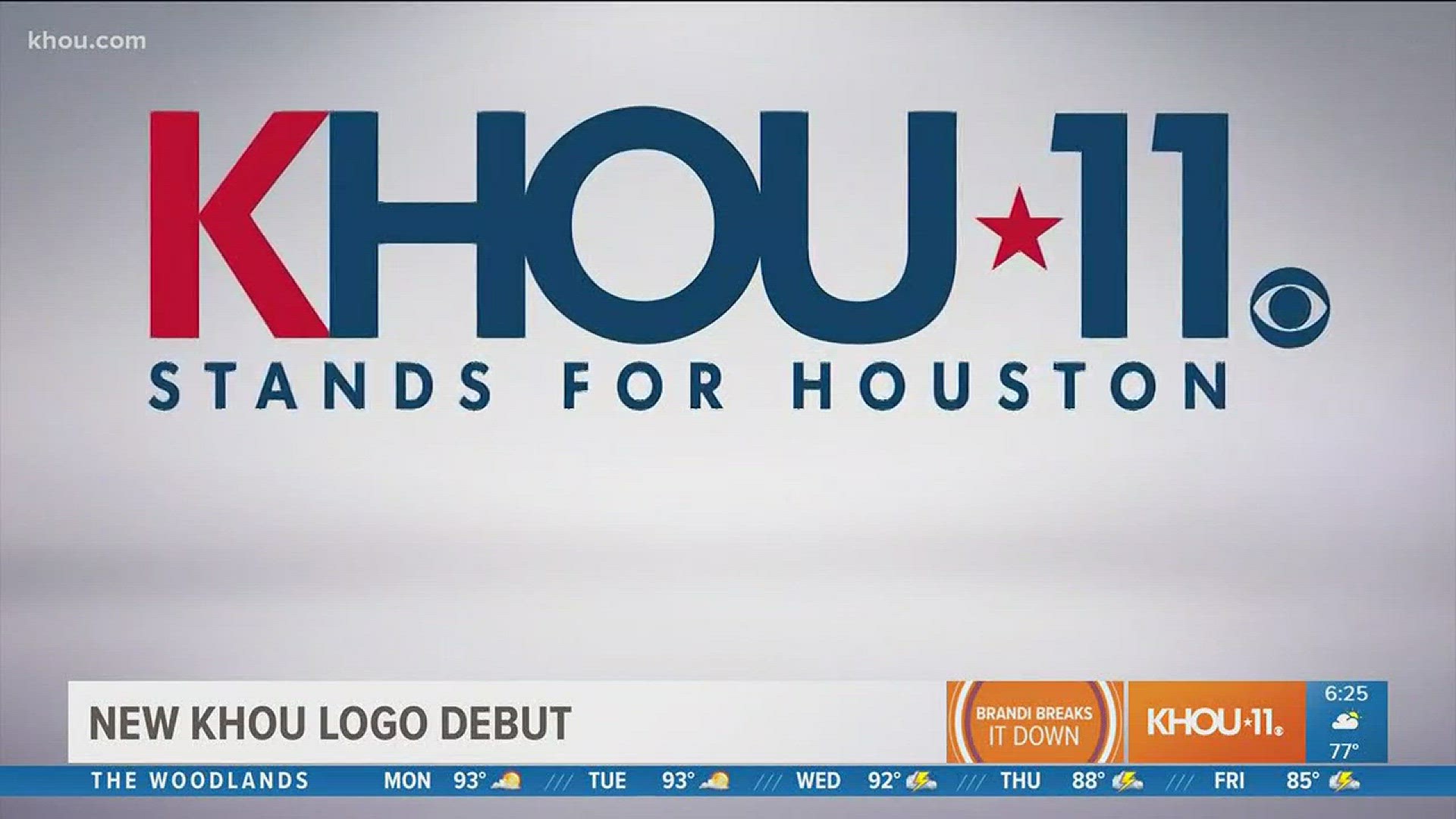 KHOU is trying something new, a little more sleek and streamlined. We are changing the look of our logo and you will be able to see the new change on air, online and at our new studios.