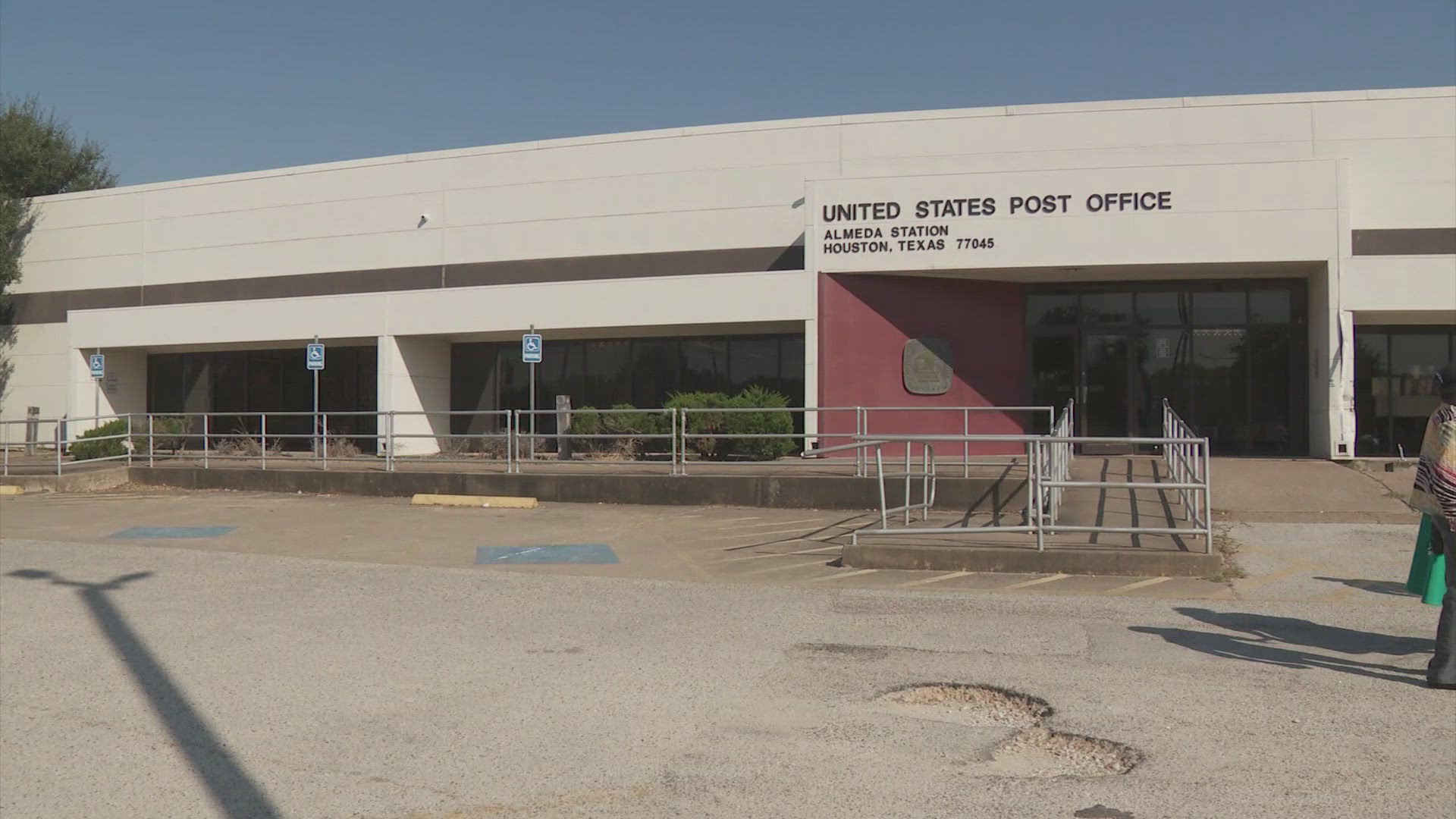 Congressman Al Green held a press conference Tuesday in the parking lot of the post office to bring attention to the issue.