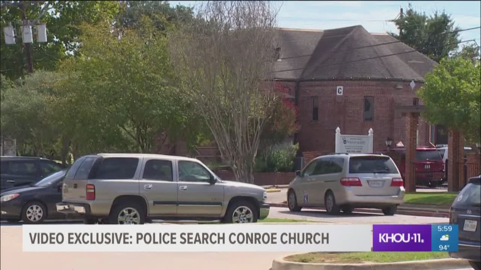 Officials on Monday were searching a Conroe church for documents related to the time period that Father Manuel La Rosa-Lopez was a priest.