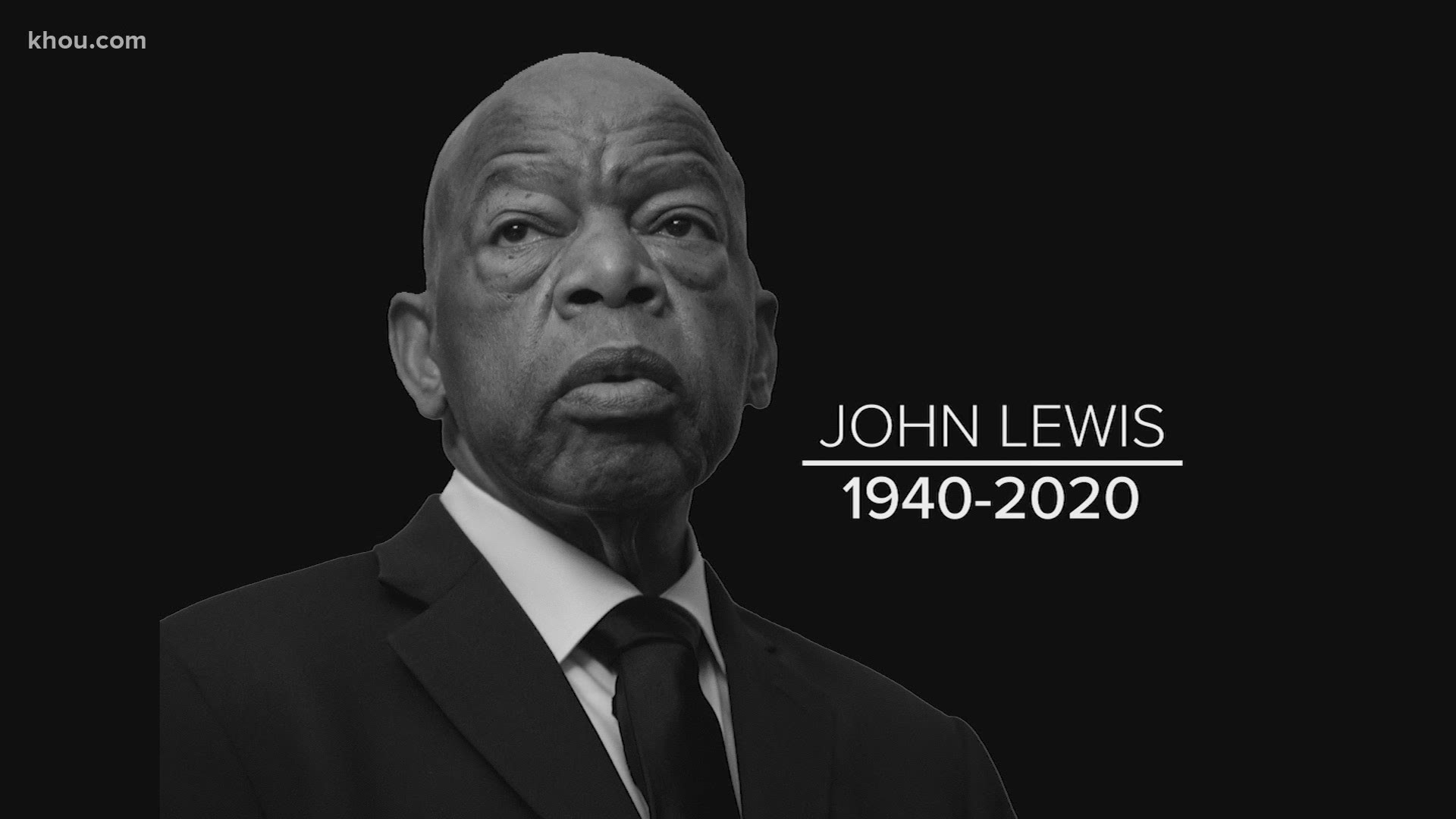 Houston leaders mourn the death of John Lewis, a longtime U.S. congressman and civil rights activist, who will be remembered as a 'strong warrior' of justice.