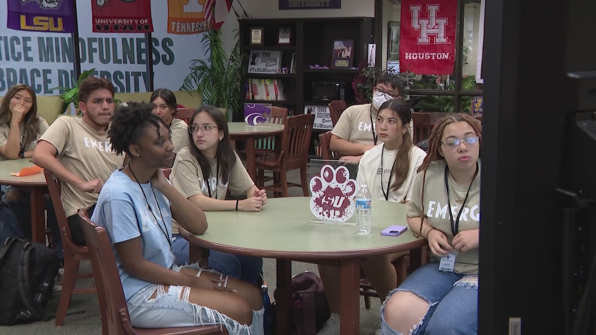 A Houston-area nonprofit is working to help students not only attend college, but thrive.