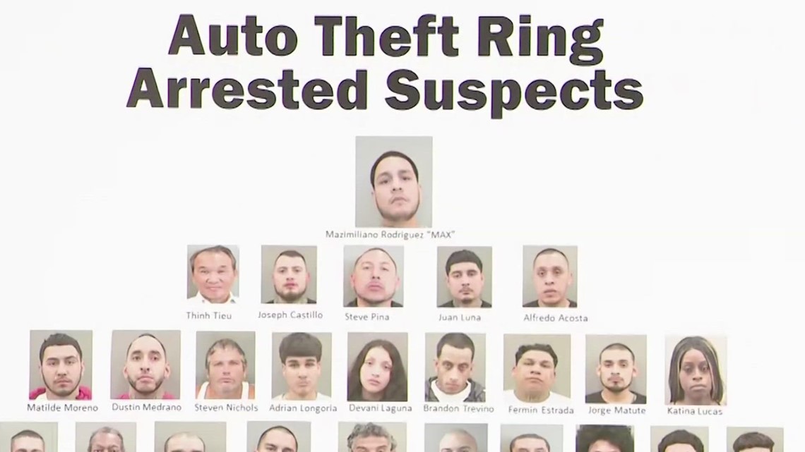 25 People Charged In Houston Auto Theft Ring | Khou.com