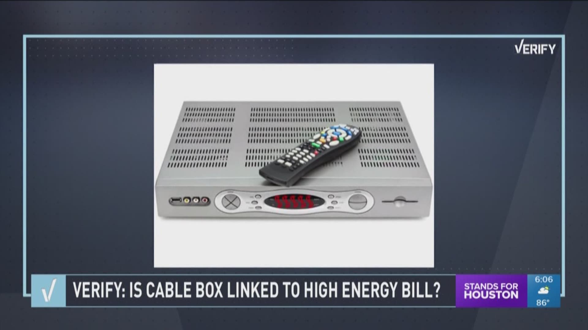 So many of us are looking for ways to cut costs. One theory suggests your cable box could be sucking up a lot of energy, but is it true? 