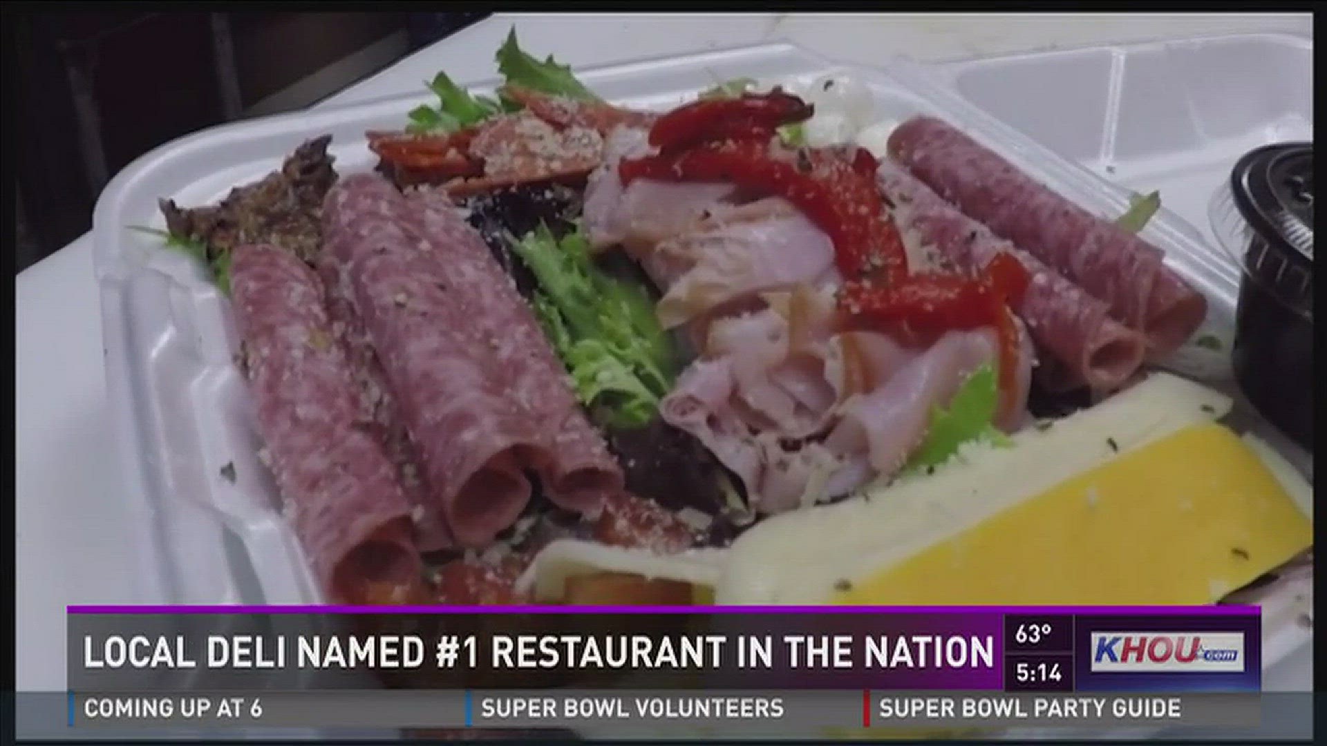 Tony's Italian  in Montgomery was named the No. 1 restaurant on Yelp.
