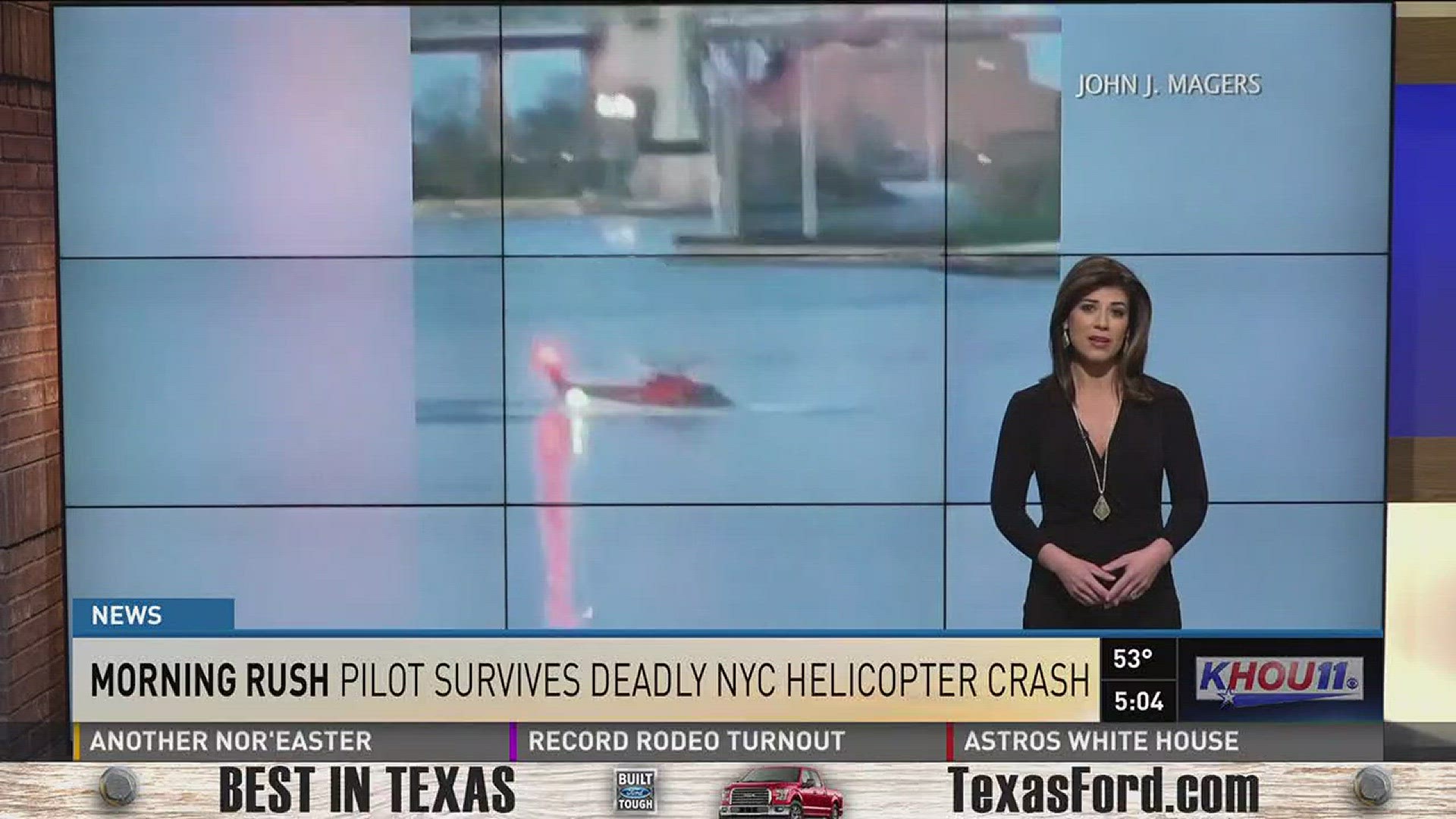 KHOU 11 News This Morning has the day's headlines