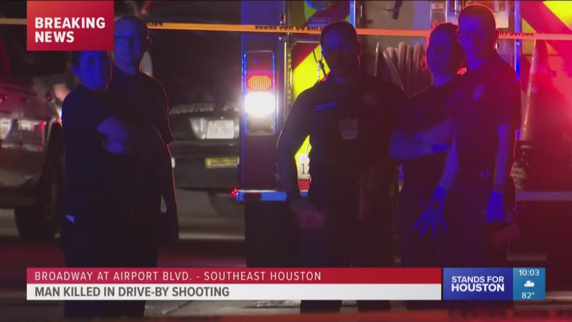 A man was killed in a drive-by shooting Wednesday in southeast Houston.