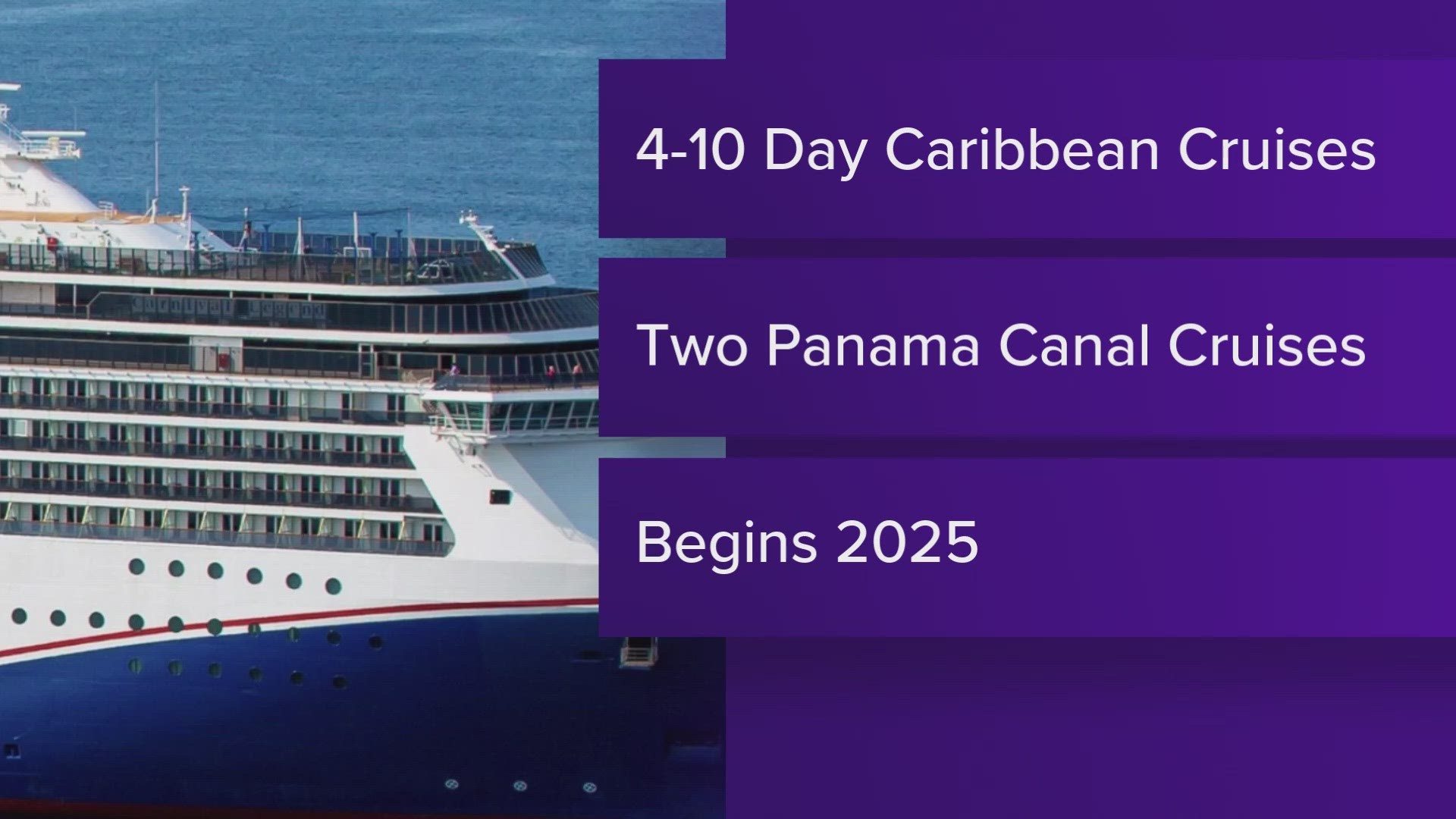 Carnival Cruises 2025 From Galveston Texas Schedule