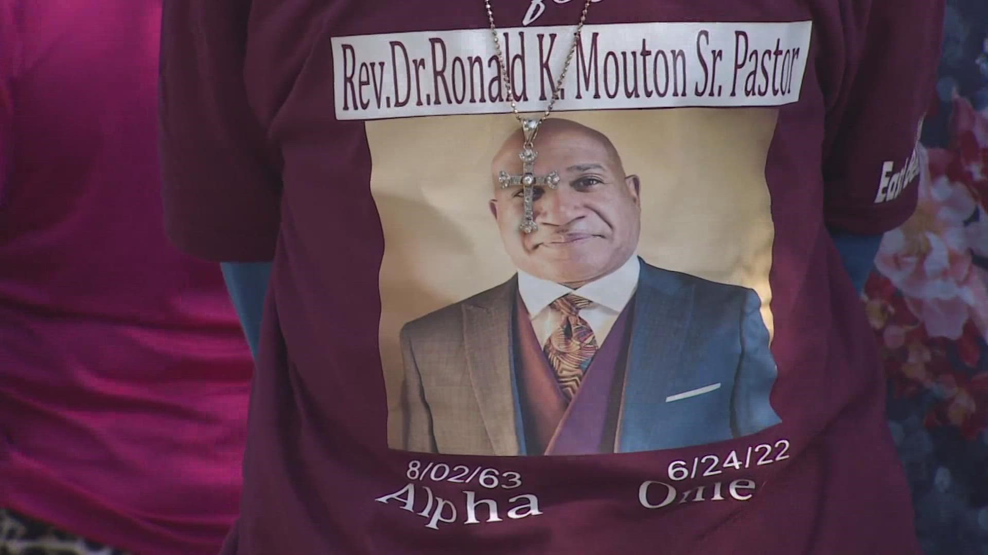 Police said a driver who has yet to be arrested shot and killed Rev. Ronald Mouton along the Gulf Freeway feeder road.