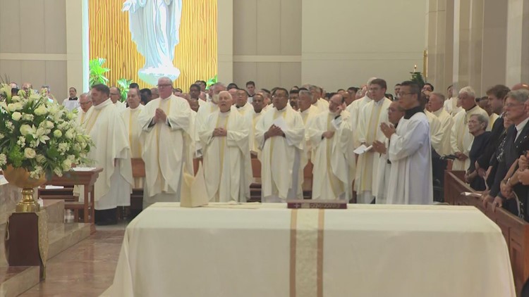 Funeral mass held for Archbishop Joseph Fiorenza