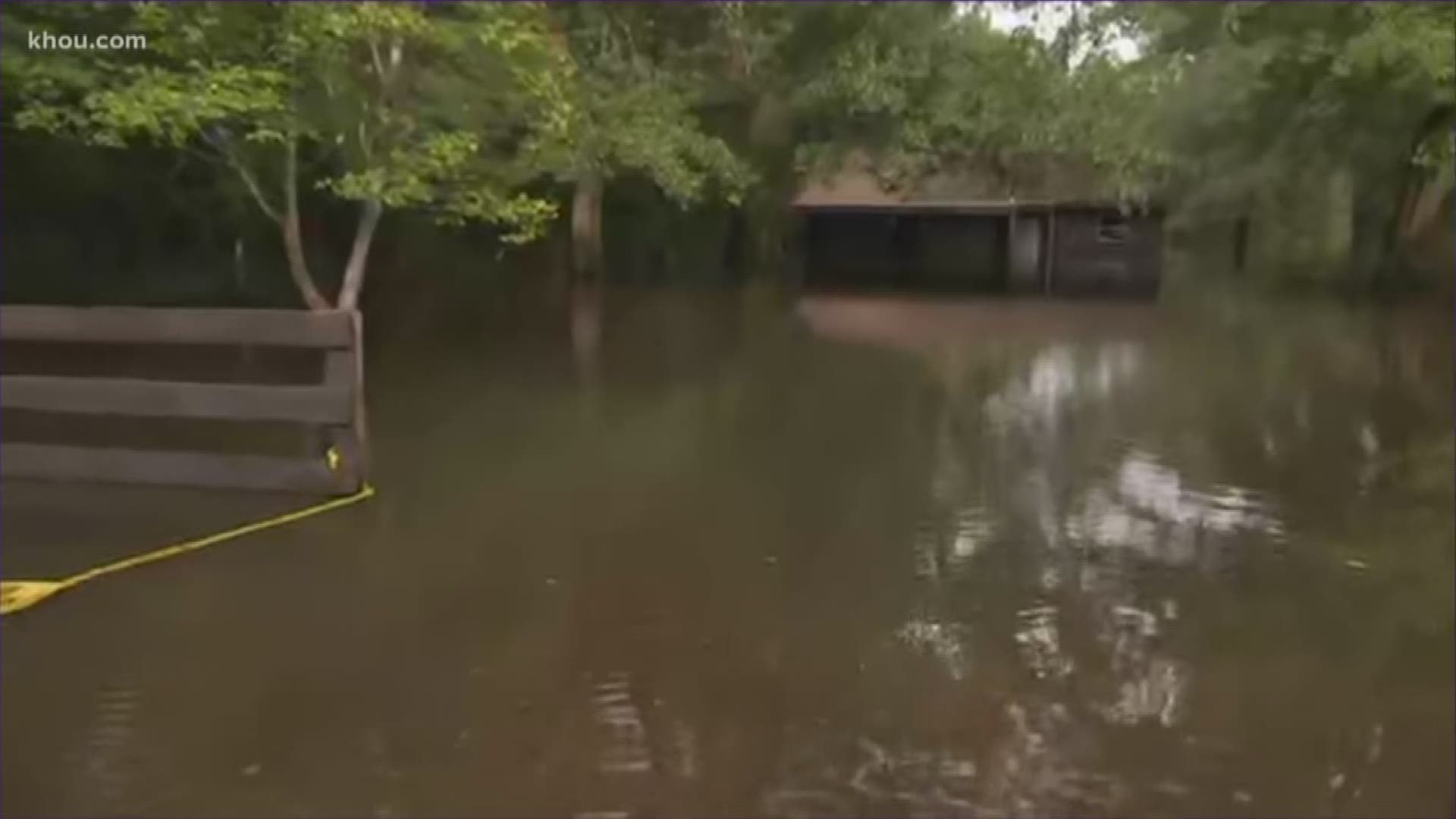 Some residents had recently moved back in after Hurricane Harvey, only to get flooded again.