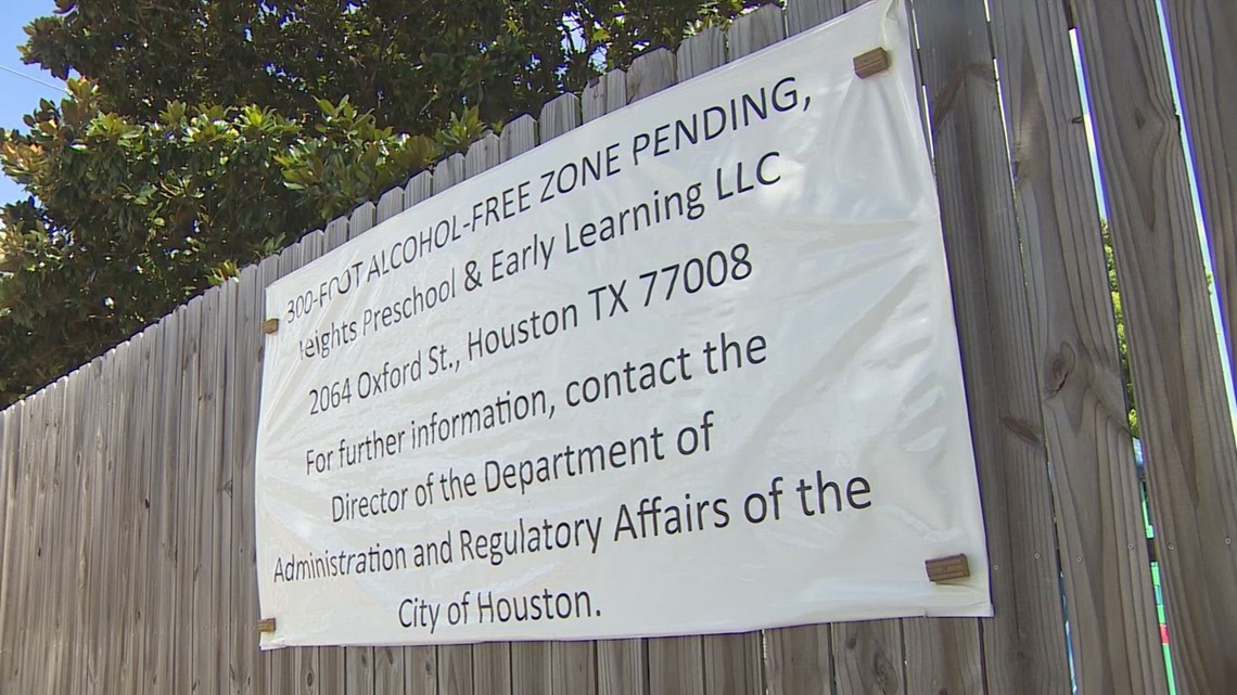 City Council to vote on what would be Houston's first alcohol-free zone around childcare facility - Vimarsana News