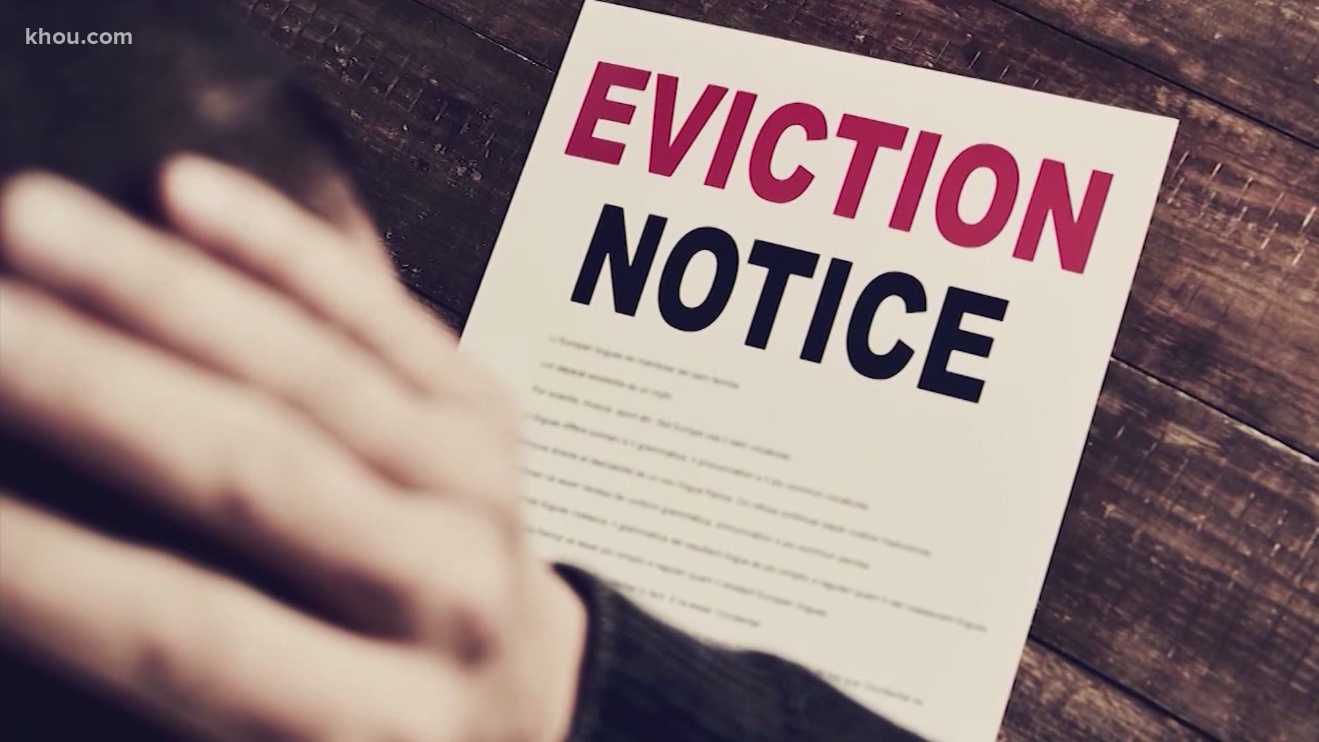 Houston Leads Us In Evictions Filed After Cdc Moratorium Khou Com