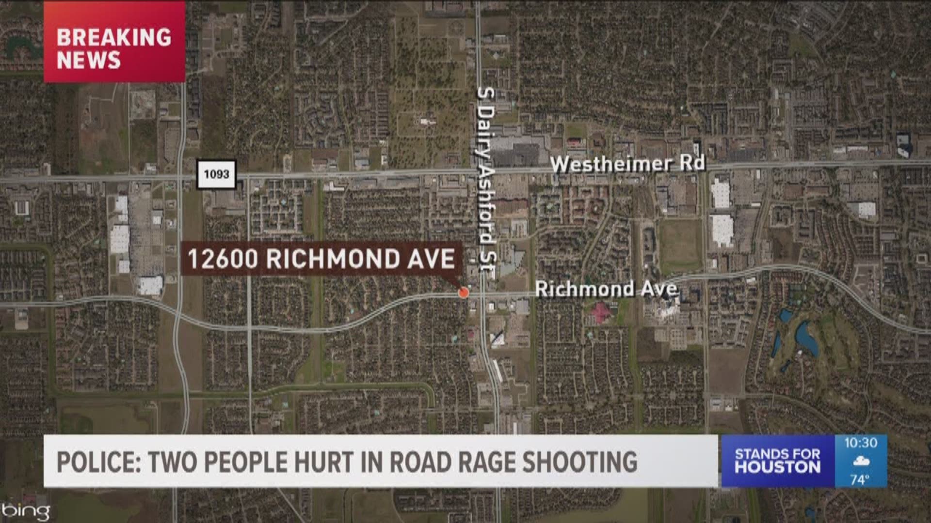 Police: Two people hurt in road rage shooting