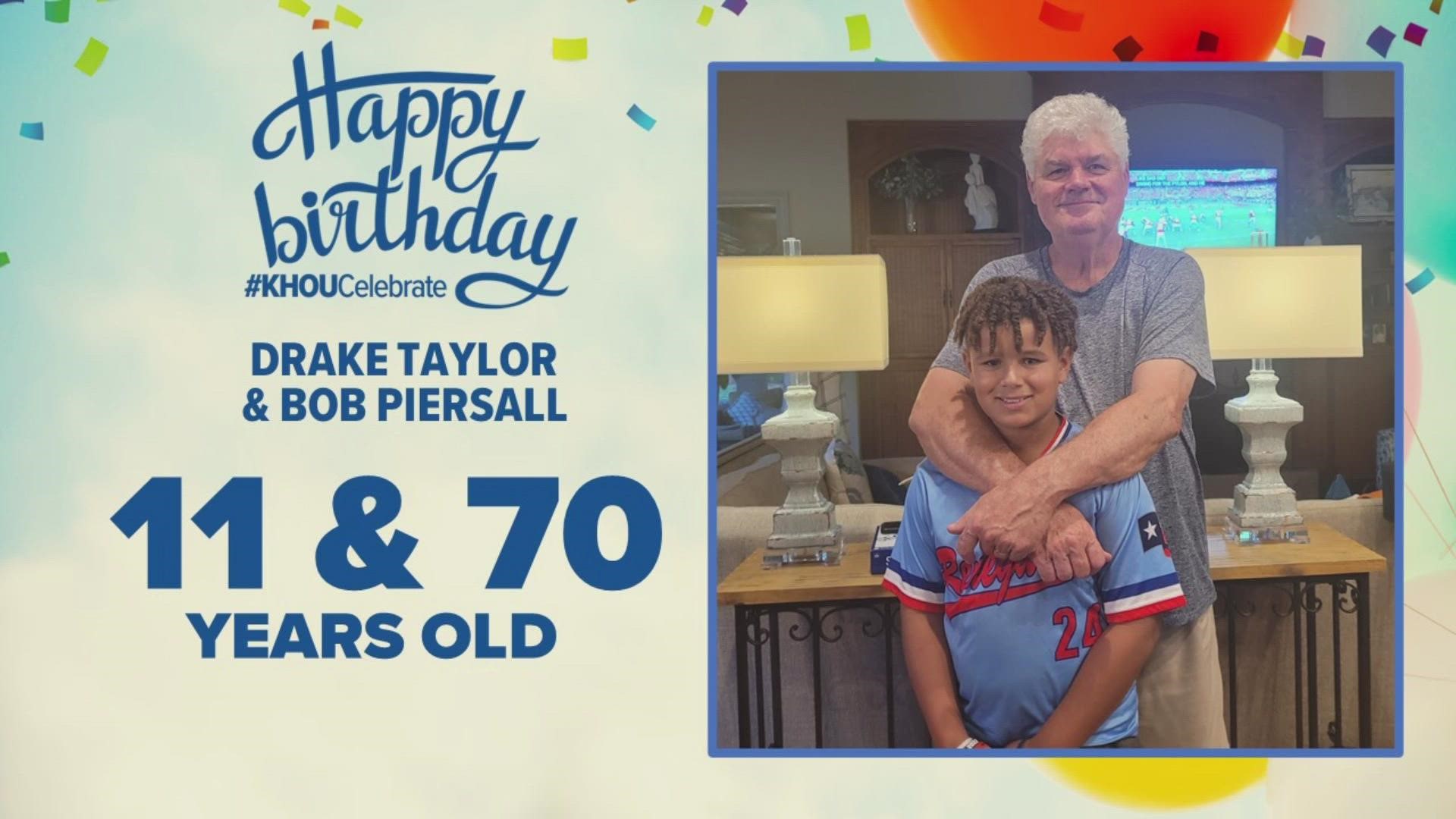 Celebrating you! Happy birthday to everyone born on 9-12, including this  Houston dad and his son 