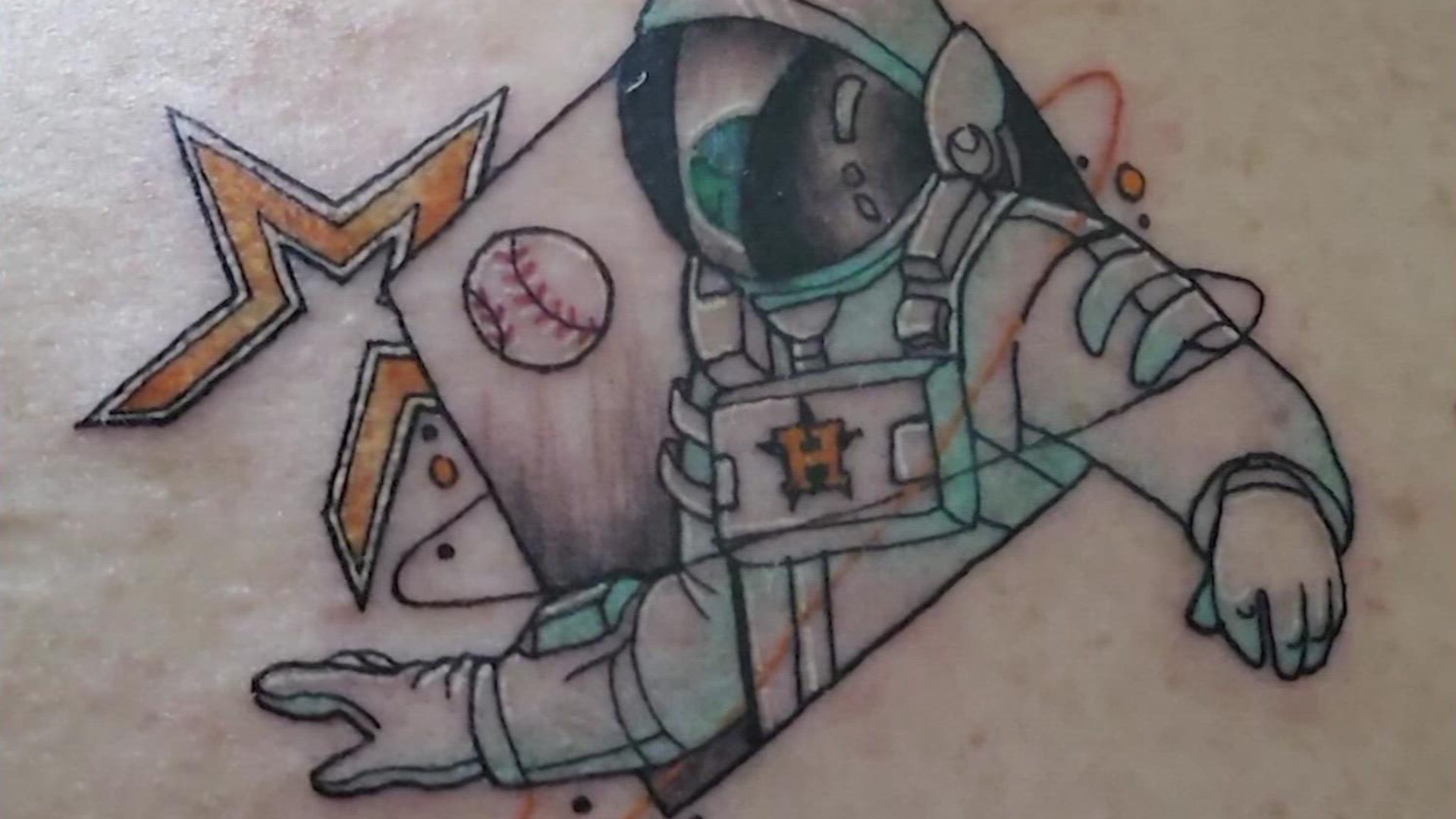 Astros fans have gotten creative when it comes to permanent ink memorializing the team and its accomplishments.