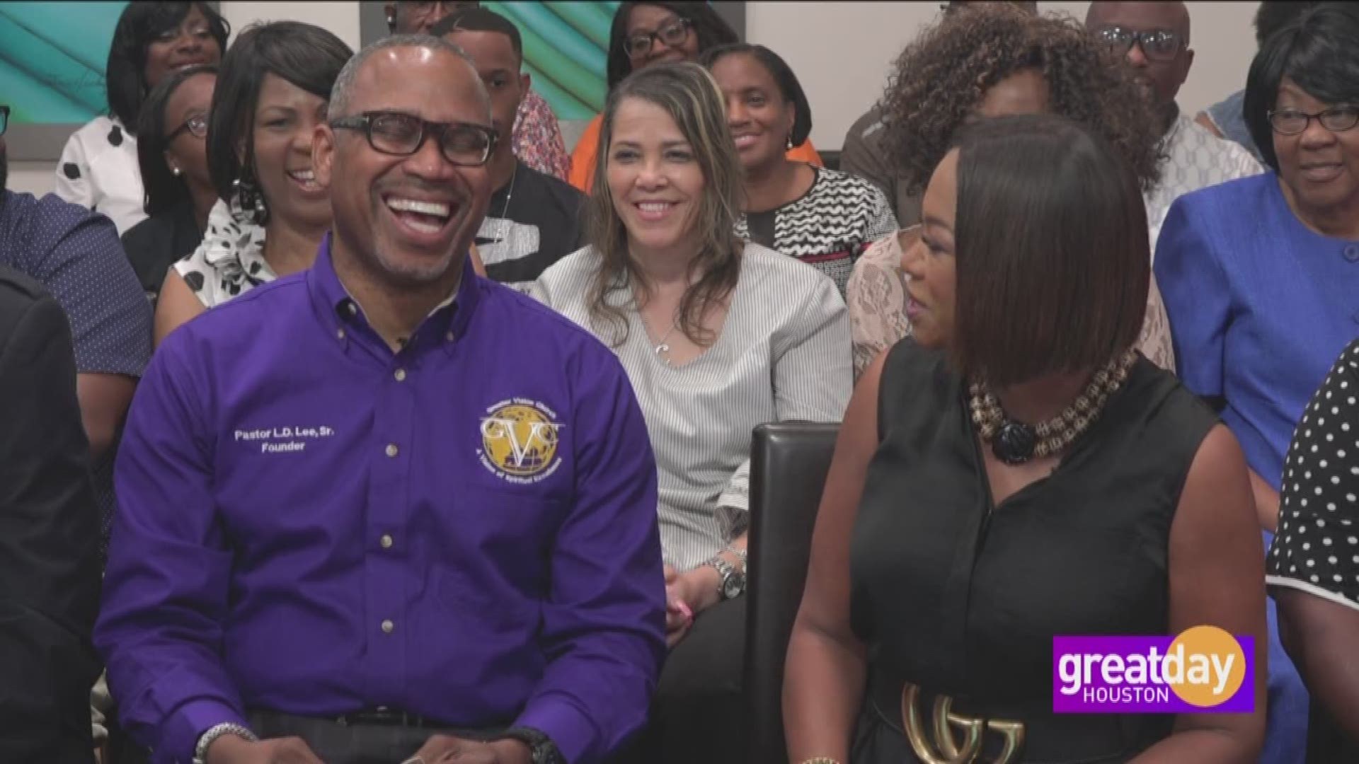 The Anointed Sounds of Praise Ministries stopped by Great Day Houston.