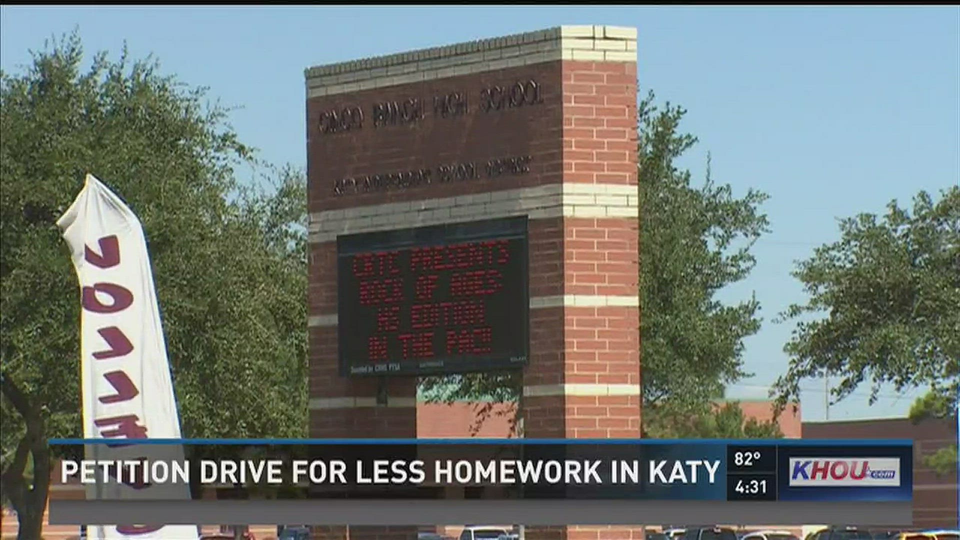 Students say hours upon hours of homework each night is too much.
