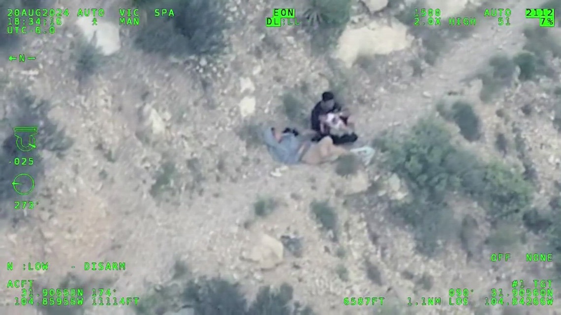 Dramatic rescue caught on camera a national park in West Texas | khou.com