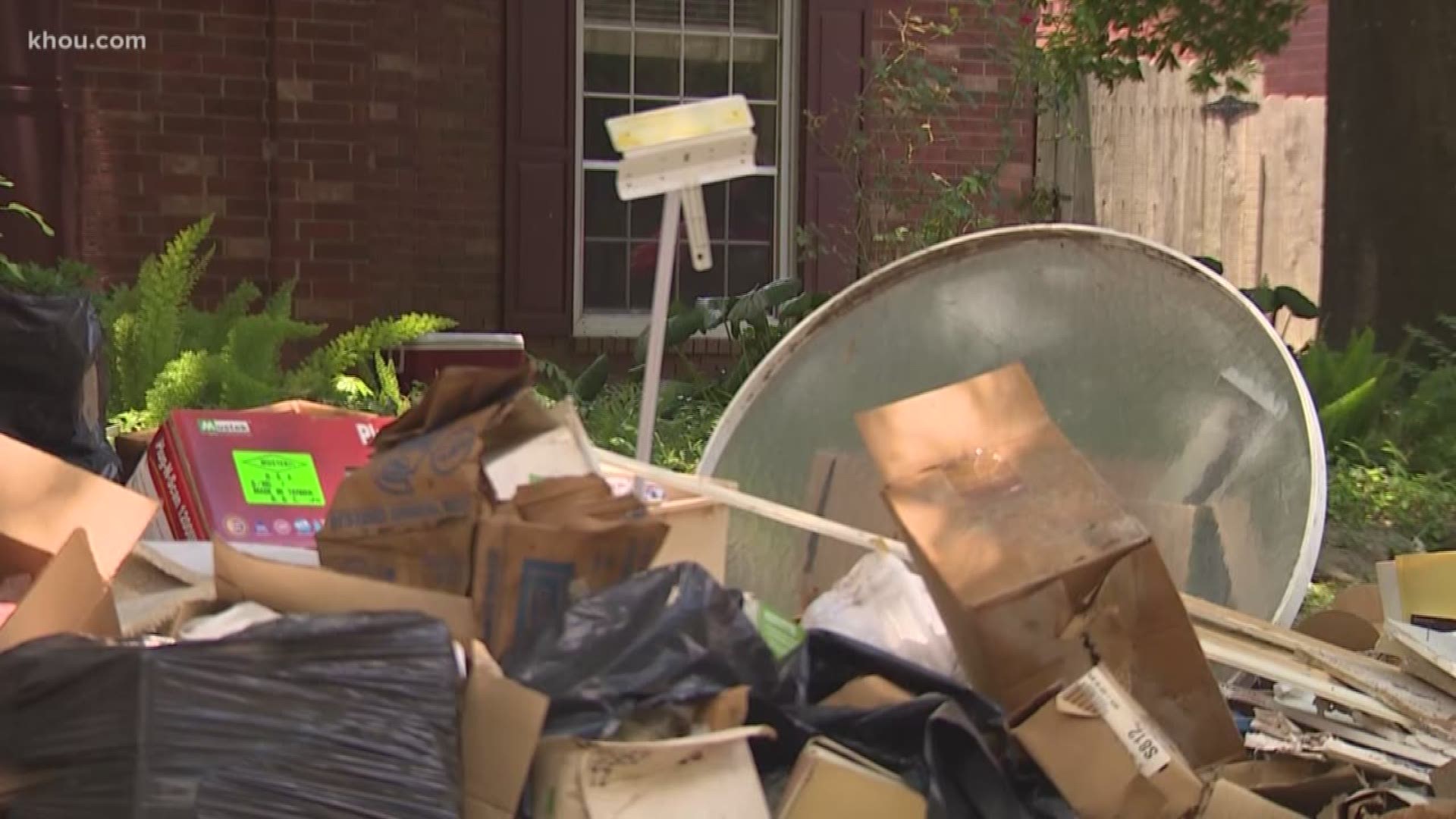 Homes were flooded out in Kingwood last month in floods.  Residents there are bracing for more.