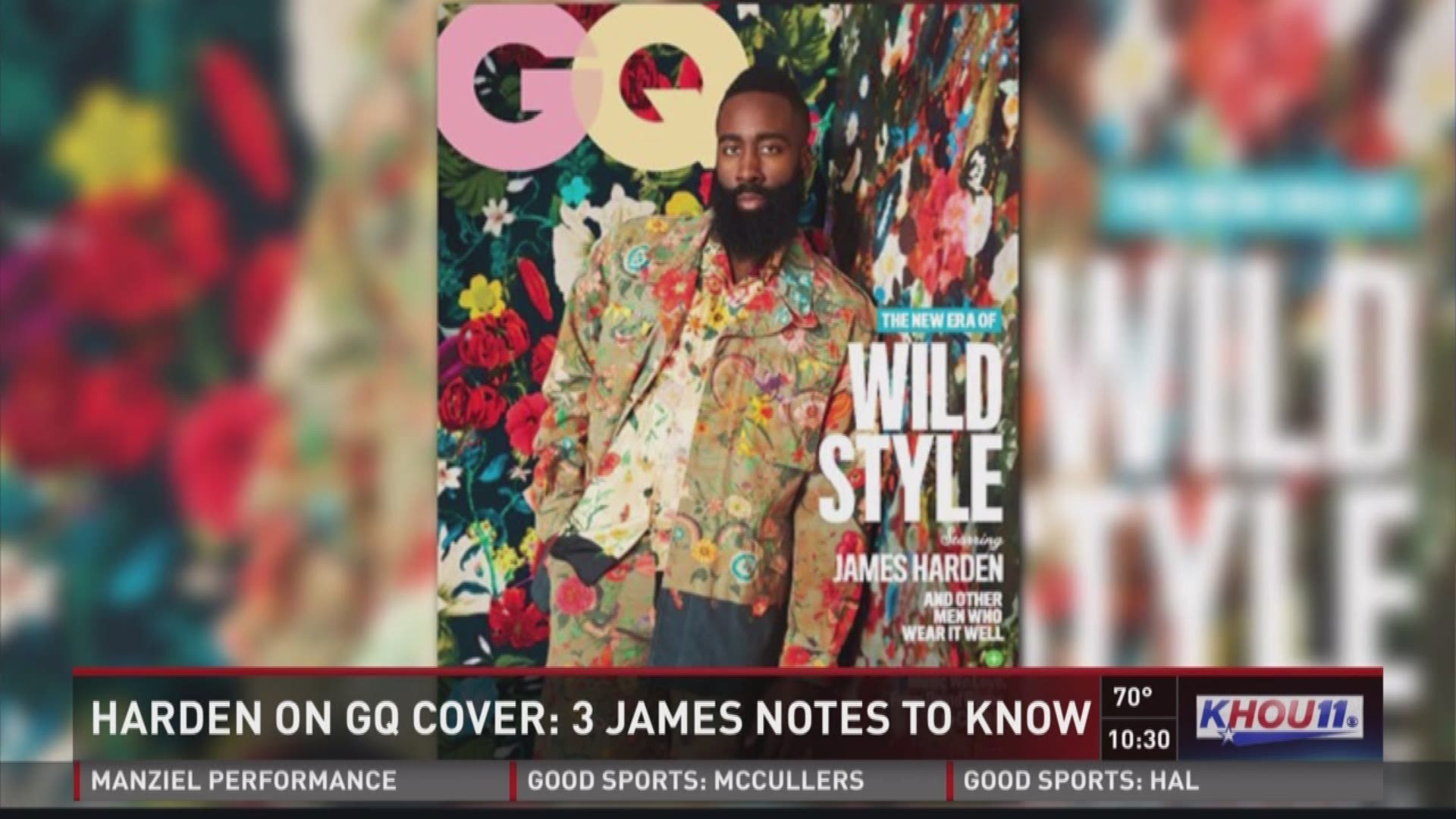 Harden on GQ Cover: 3 James notes to know