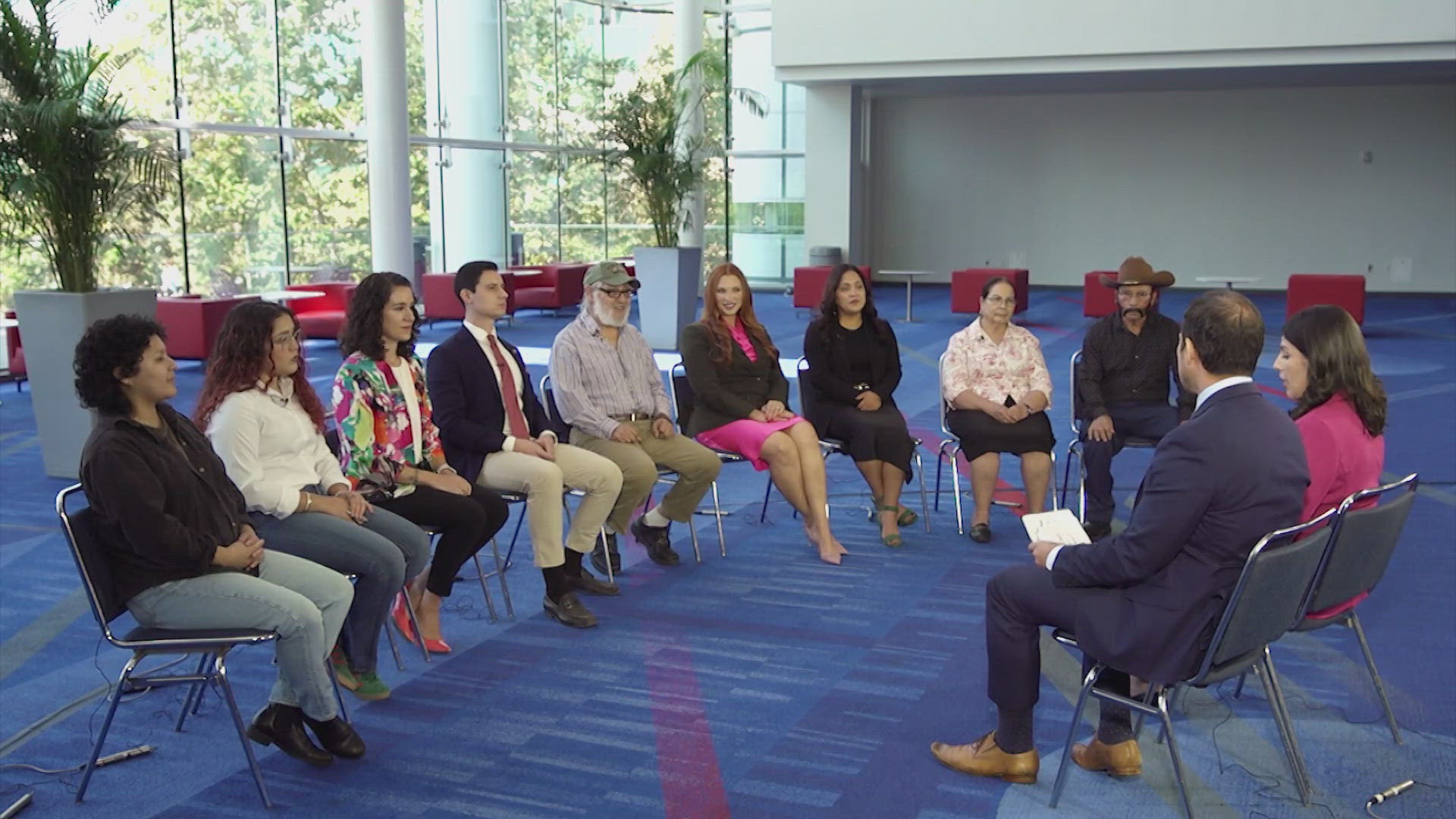 KHOU 11's Marcelino Benito and Maria Aguilera talked to Latino voters about what's important to them.