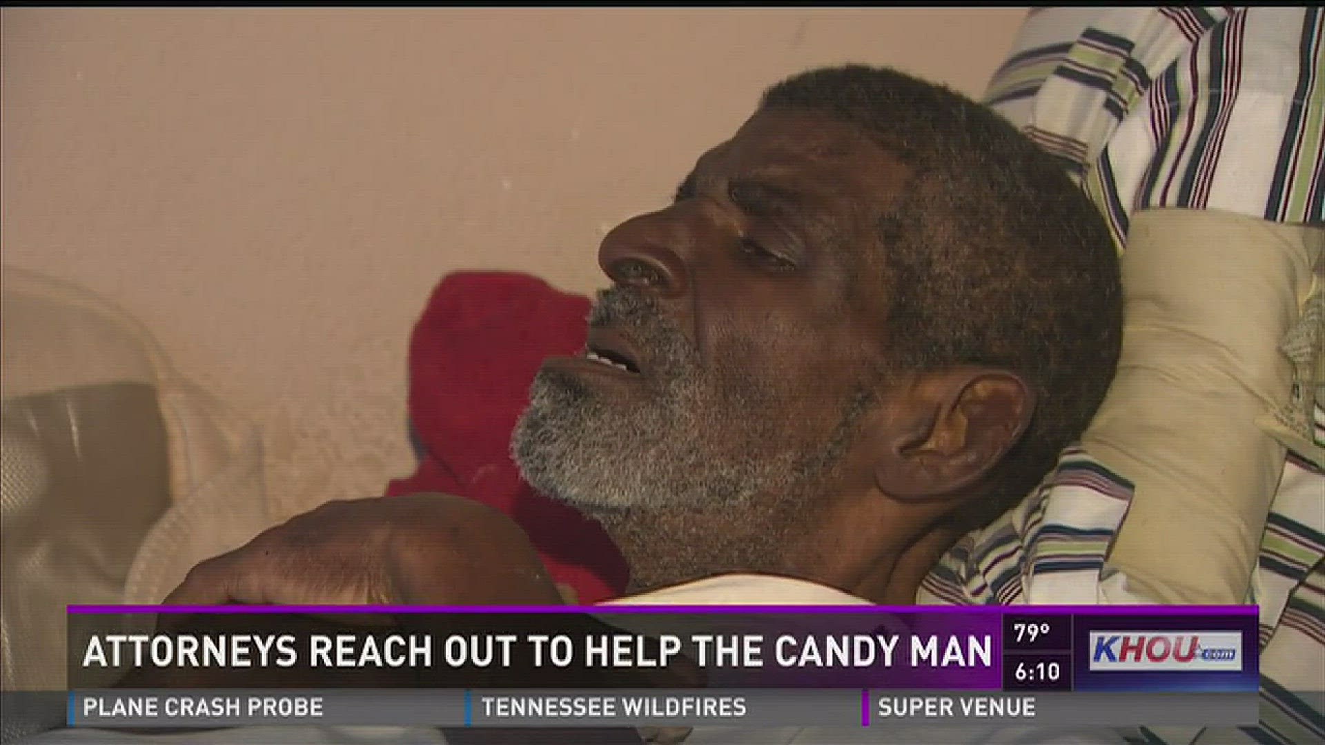 Rick Johnson, known as the "Courthouse Candy Man," is battling Stage 4 colon cancer, and he's getting some help from local attorneys.