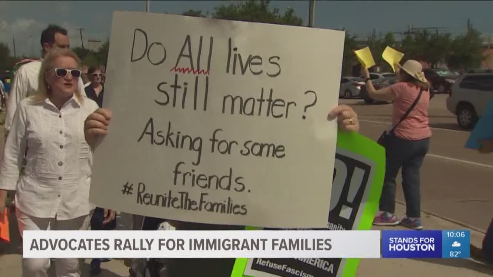 Advocates in Houston rally for immigrant families