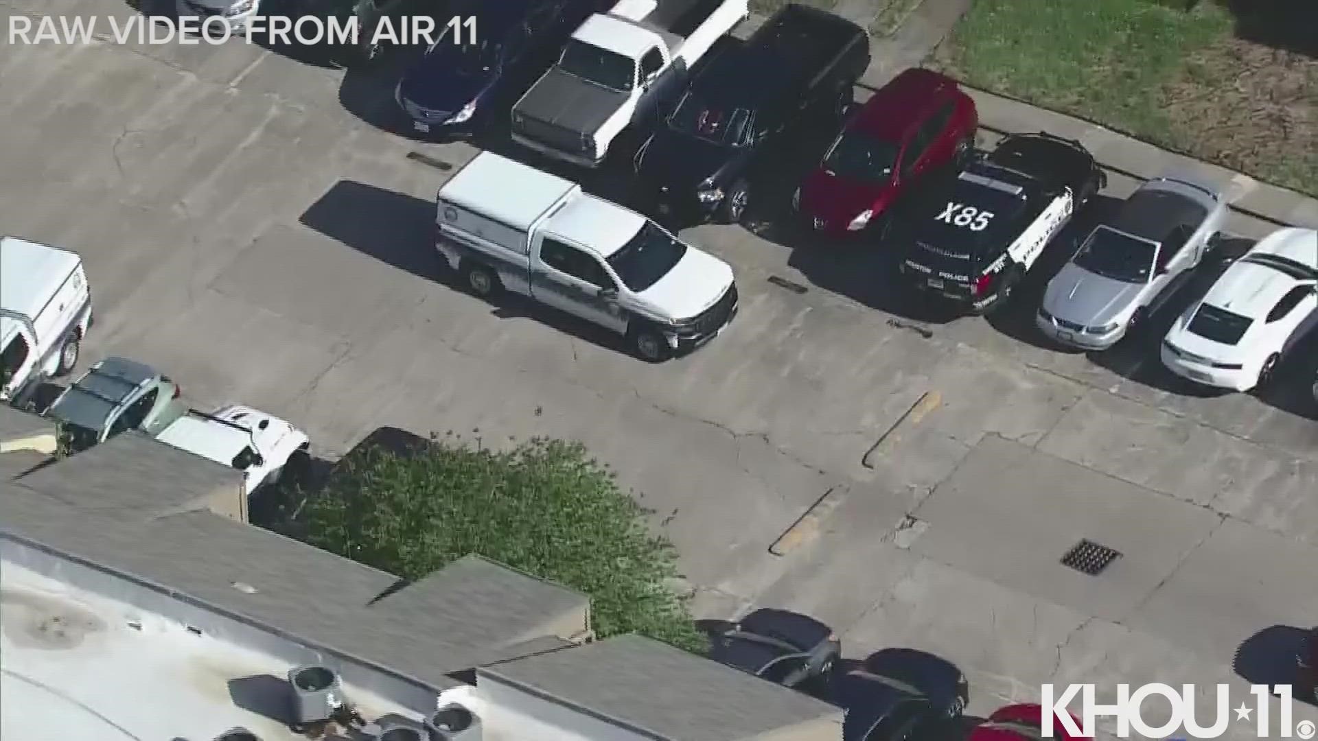 A woman was shot multiple times Wednesday at an apartment complex in west Houston, according to police.