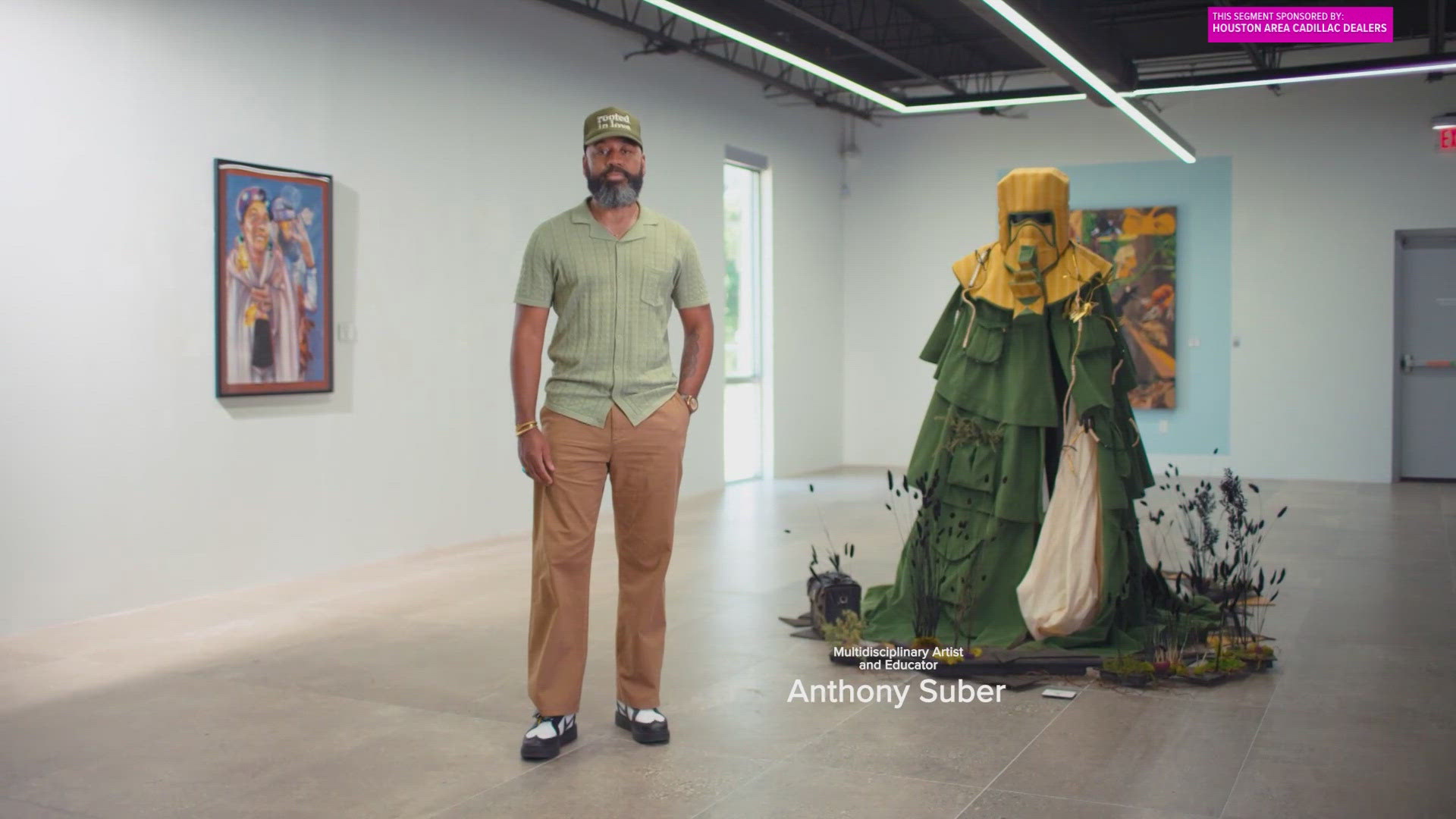 Anthony Suber is an artist, educator, and storyteller whose work speaks to history, healing and the personal weight of legacy.
