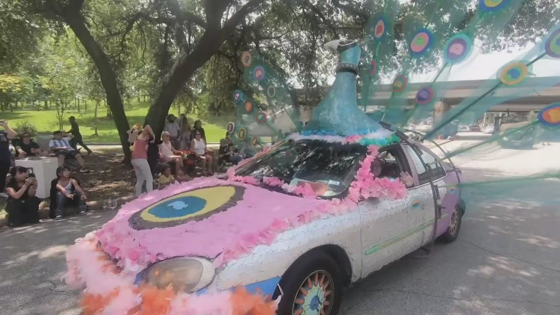 The oldest and largest Art Car Parade in the world returned to downtown Houston on Saturday for its 36th year.