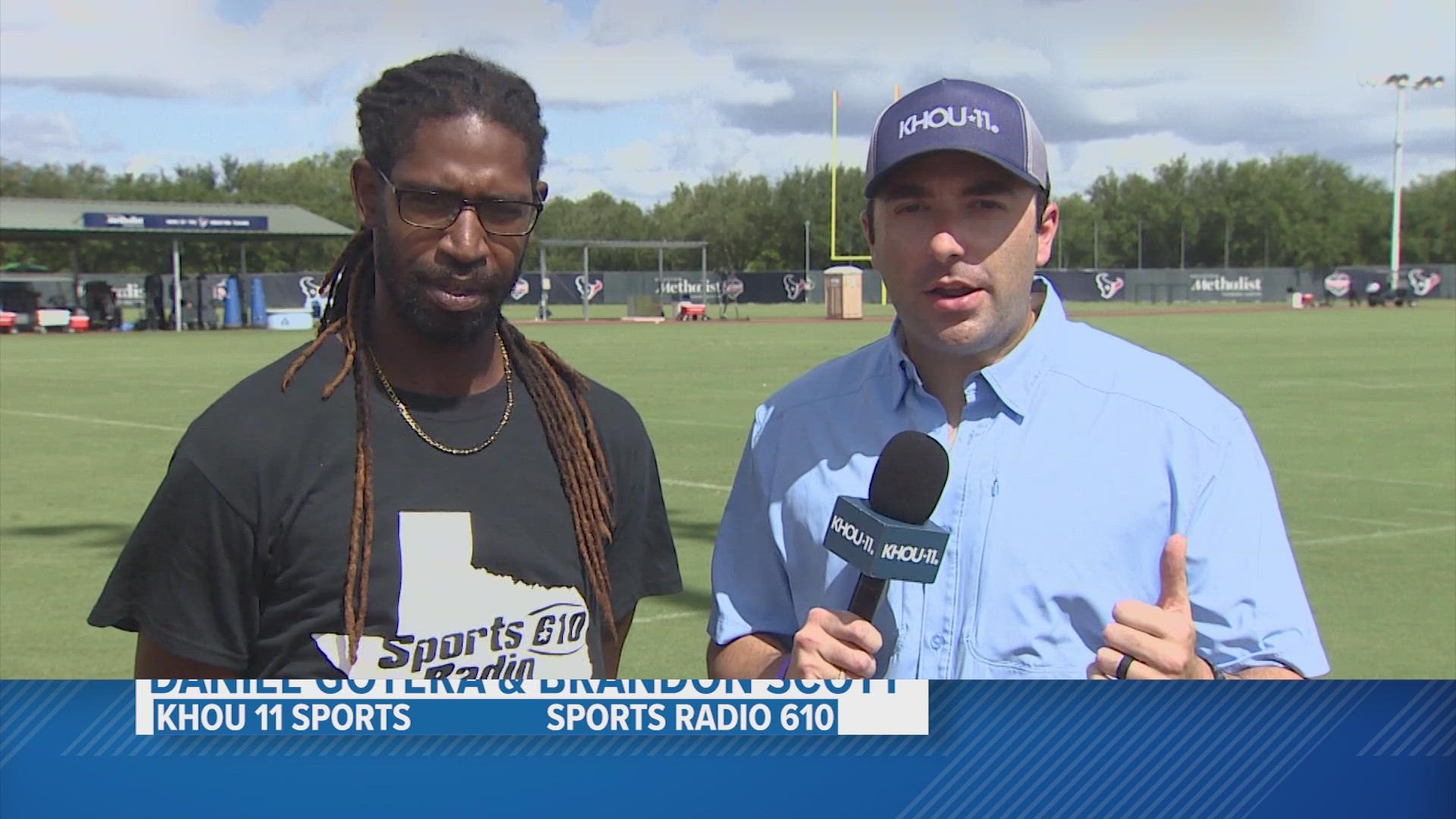 KHOU 11's Daniel Gotera is joined by SportsRadio 610's Brandon Scott to break down the third day of training camp.