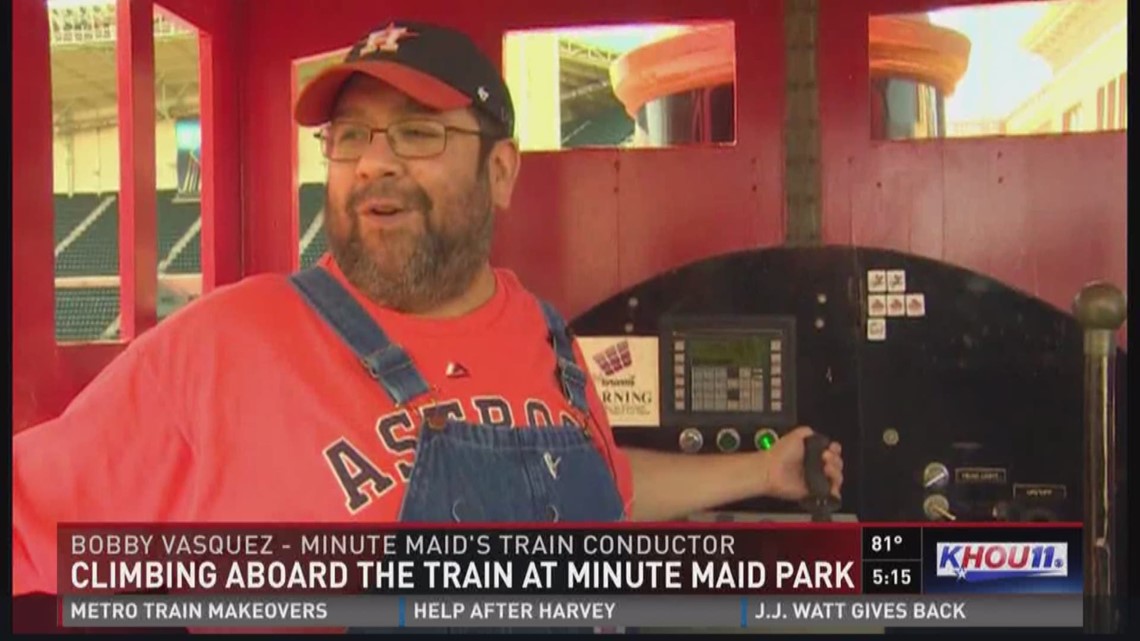 Riding the iconic train at Minute Maid Park - ESPN