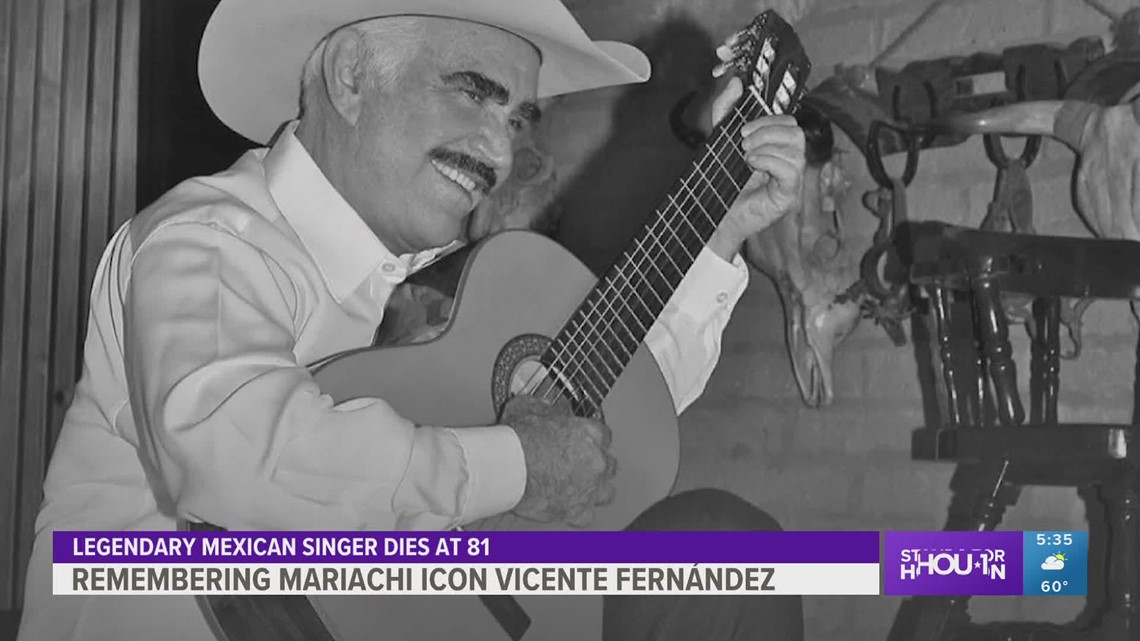 Vicente Fernández, legendary Mexican singer,  dead at 81