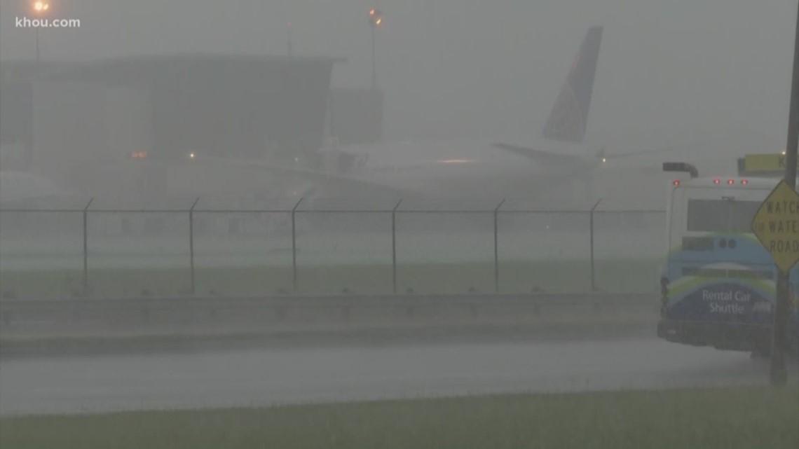 Ground stop in effect at Hobby Airport due to weather