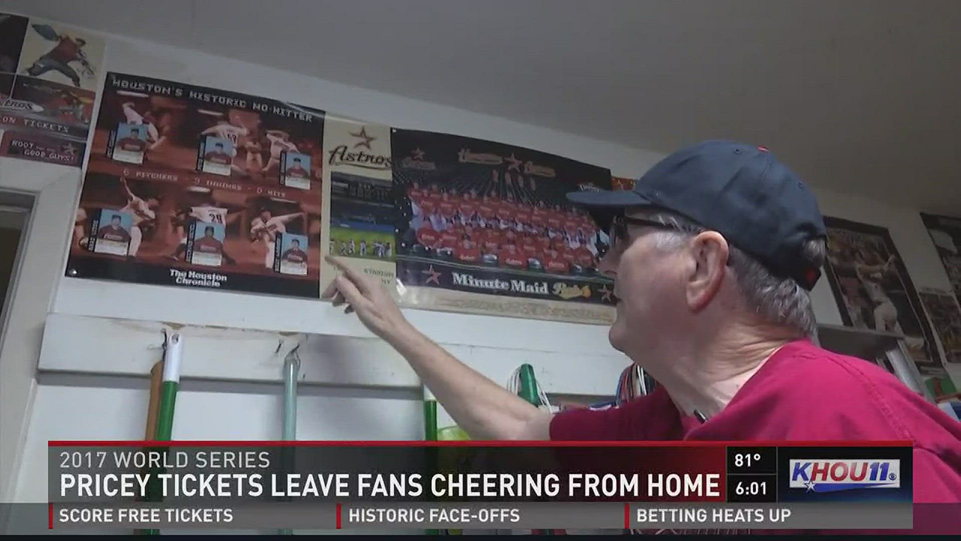 He says he may not be the biggest Astros fan, but he?s one of the first.