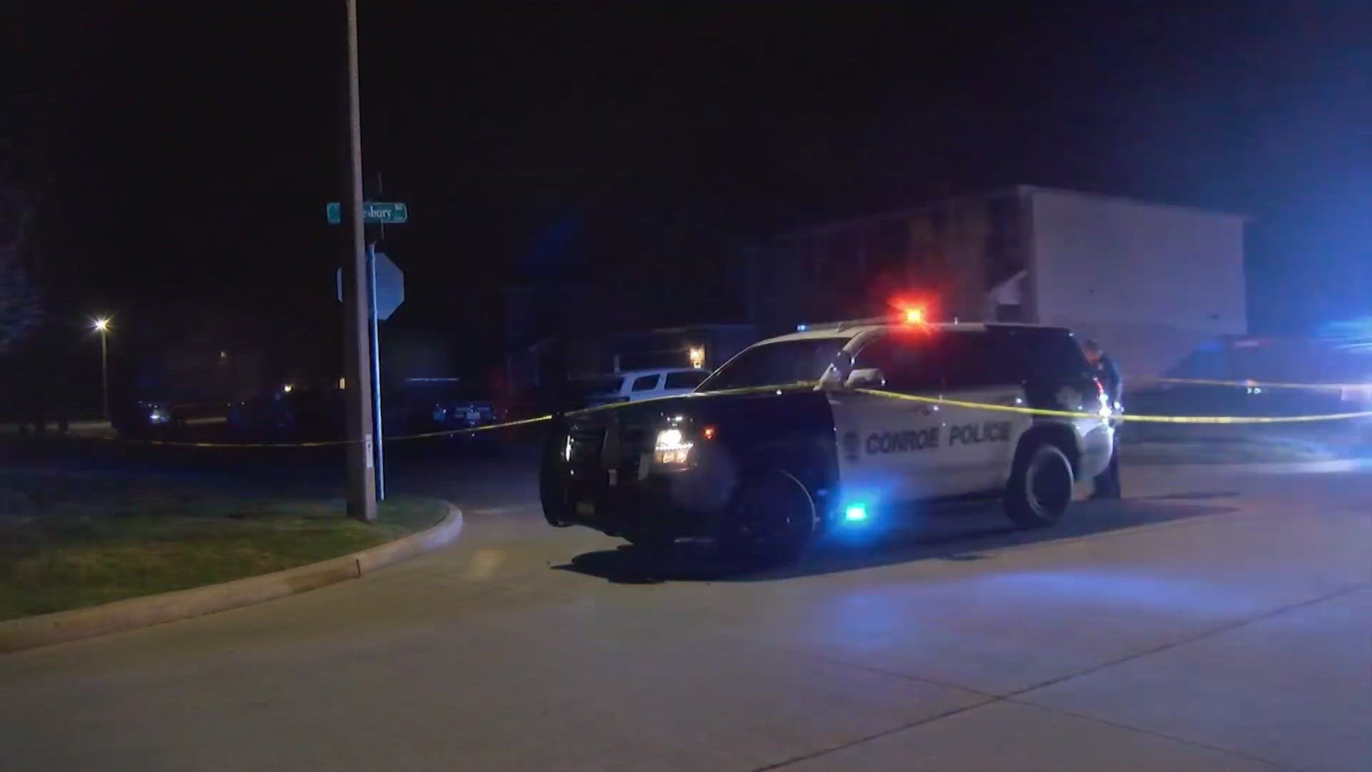 An investigation is underway after Conroe police shot and killed an assault suspect late Monday night.