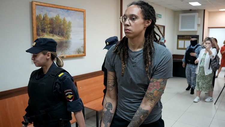 WNBA star Brittney Griner freed as part of prisoner exchange with Russia