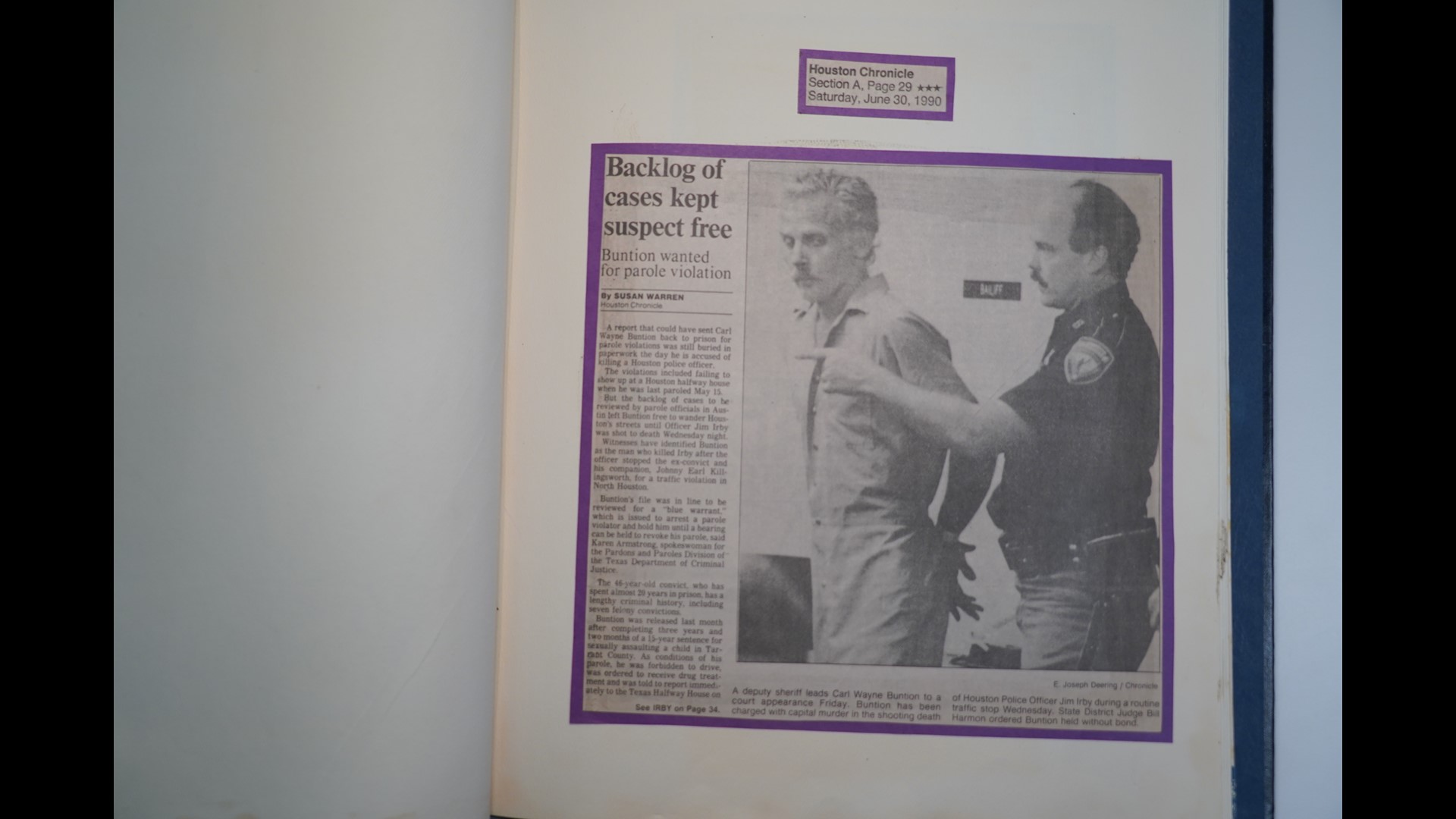 PHOTOS The life of James Irby, HPD officer shot, killed during 1960