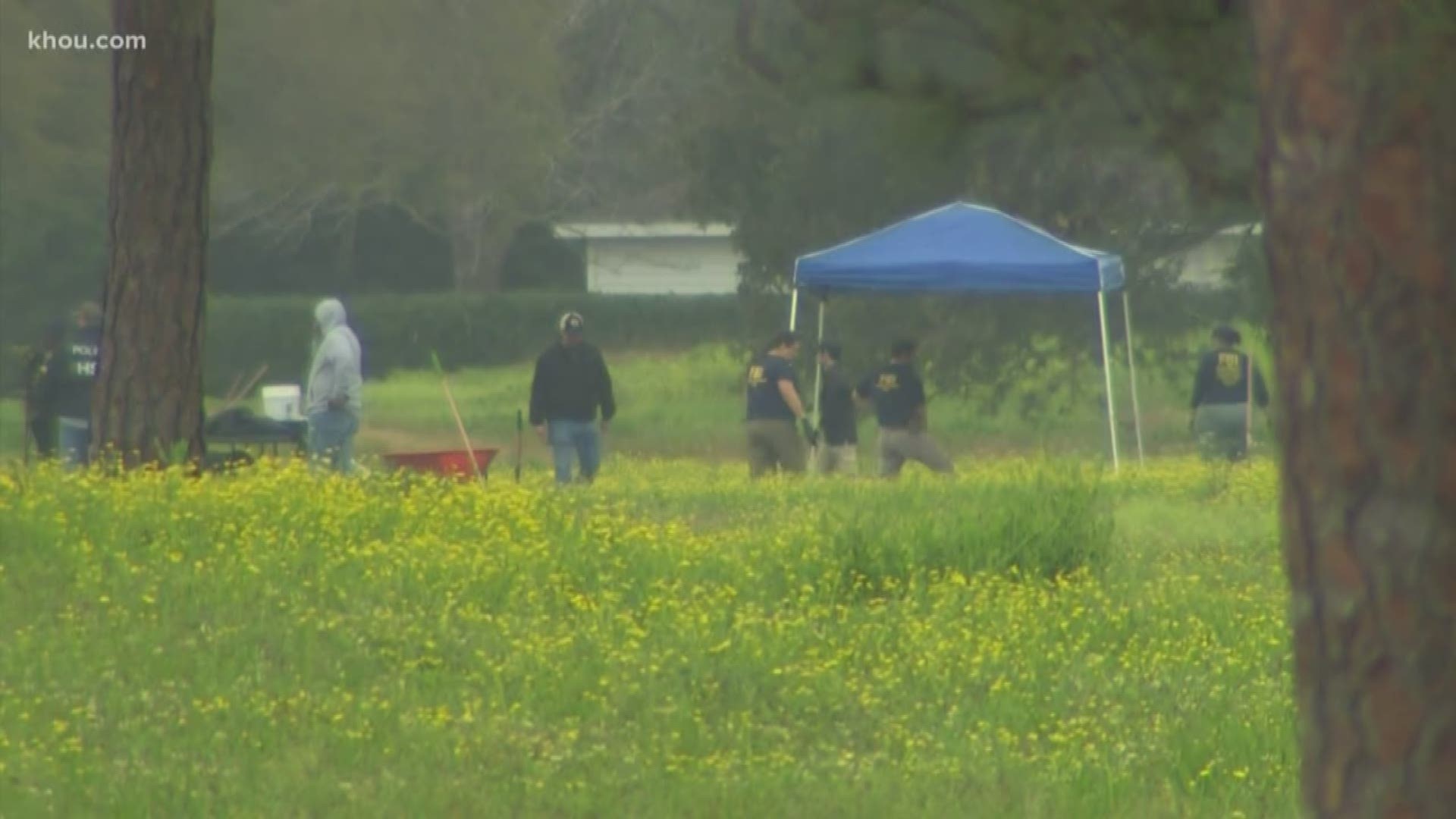After searching a golf course in Clear Lake, investigators have called off the search after no bodies were found. Police received a tip from a gang member on Wednesday that there may be bodies buried on the course.