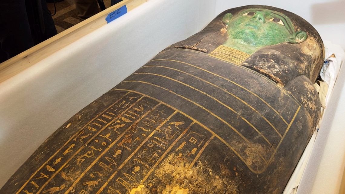 Berita Houston: Sarkofagus kuno dikembalikan ke Mesir