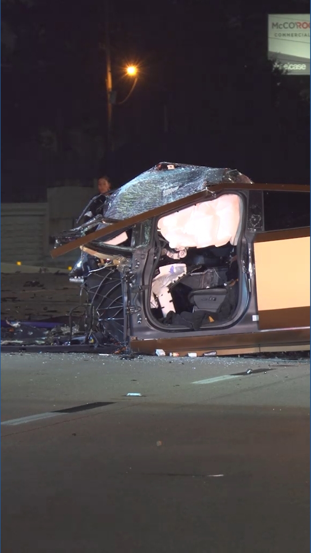 2 dead in fiery wrong-way crash on Katy Freeway, police say | khou.com