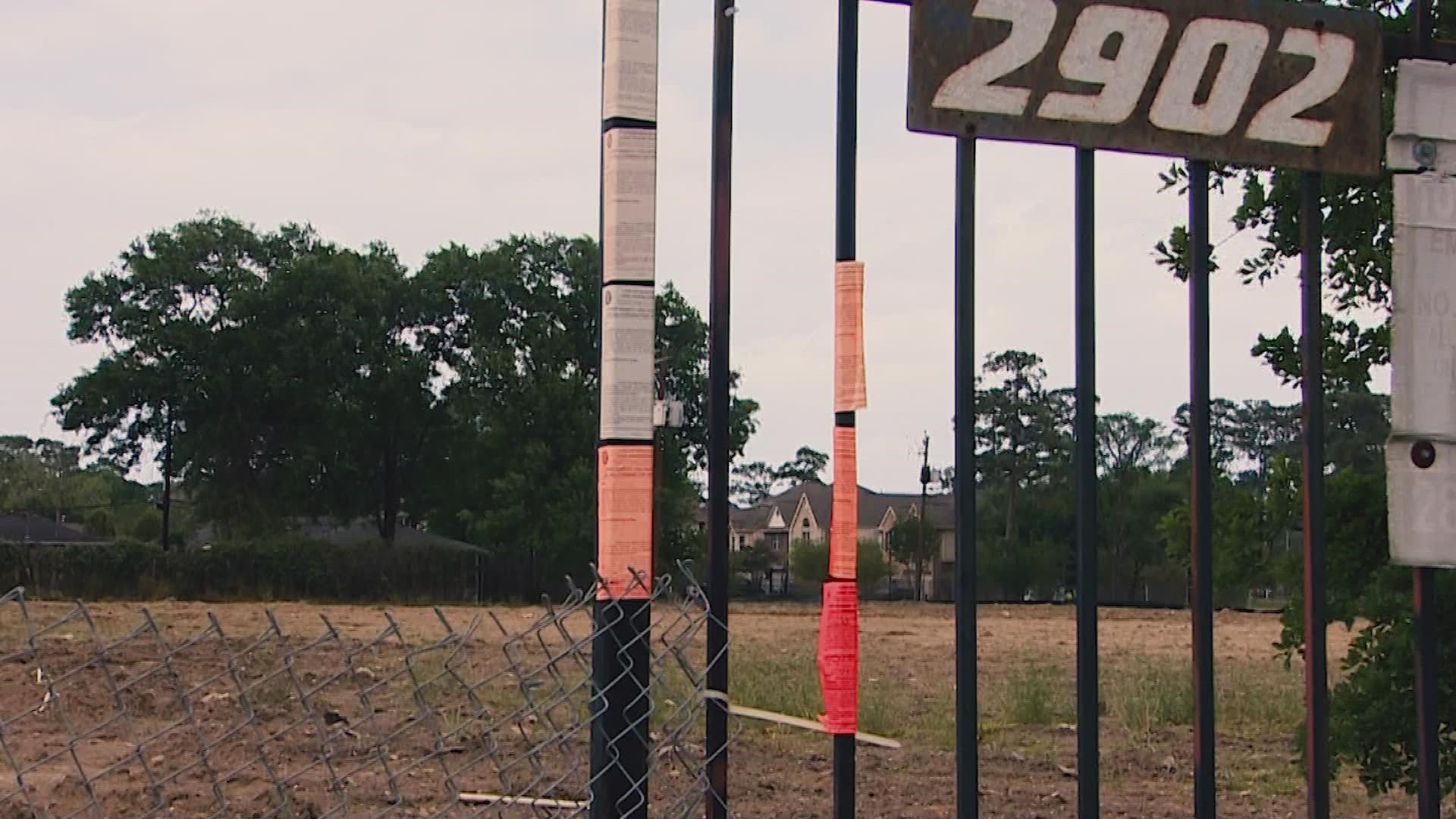 Neighbors of a proposed townhome development have tried to get answers from Houston officials for months.