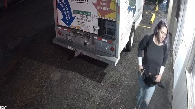 Caught on camera: Suspect allegedly steals U-Haul from storage facility in Pasadena