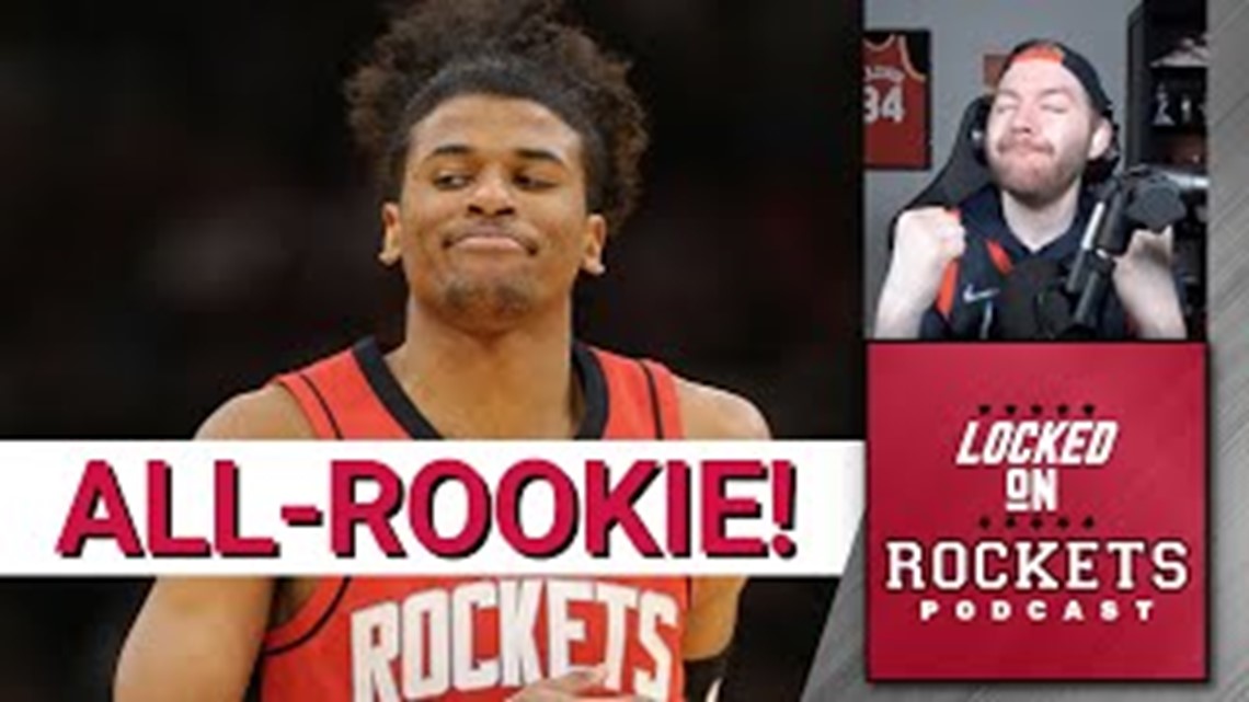 Houston Rockets' Jalen Green Earns All-Rookie 1st Team