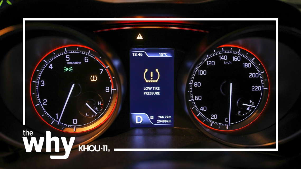 Why does your tire pressure light go off when it gets cold?