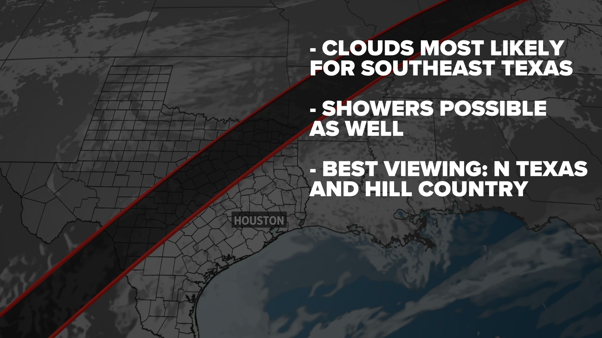 Will clouds block the total solar eclipse in Texas? | khou.com