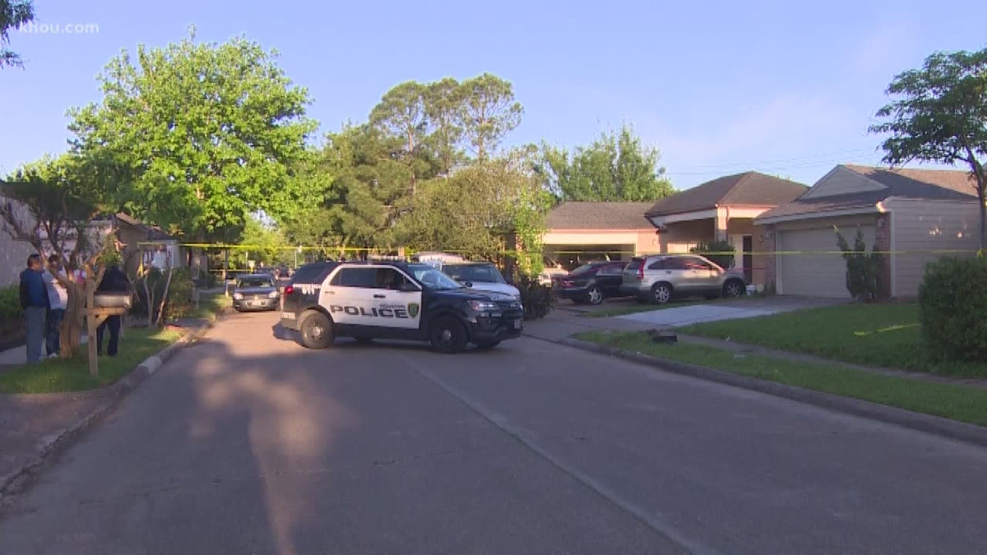 A man fatally shot a home invasion suspect in the head late Tuesday, police in southwest Houston say.