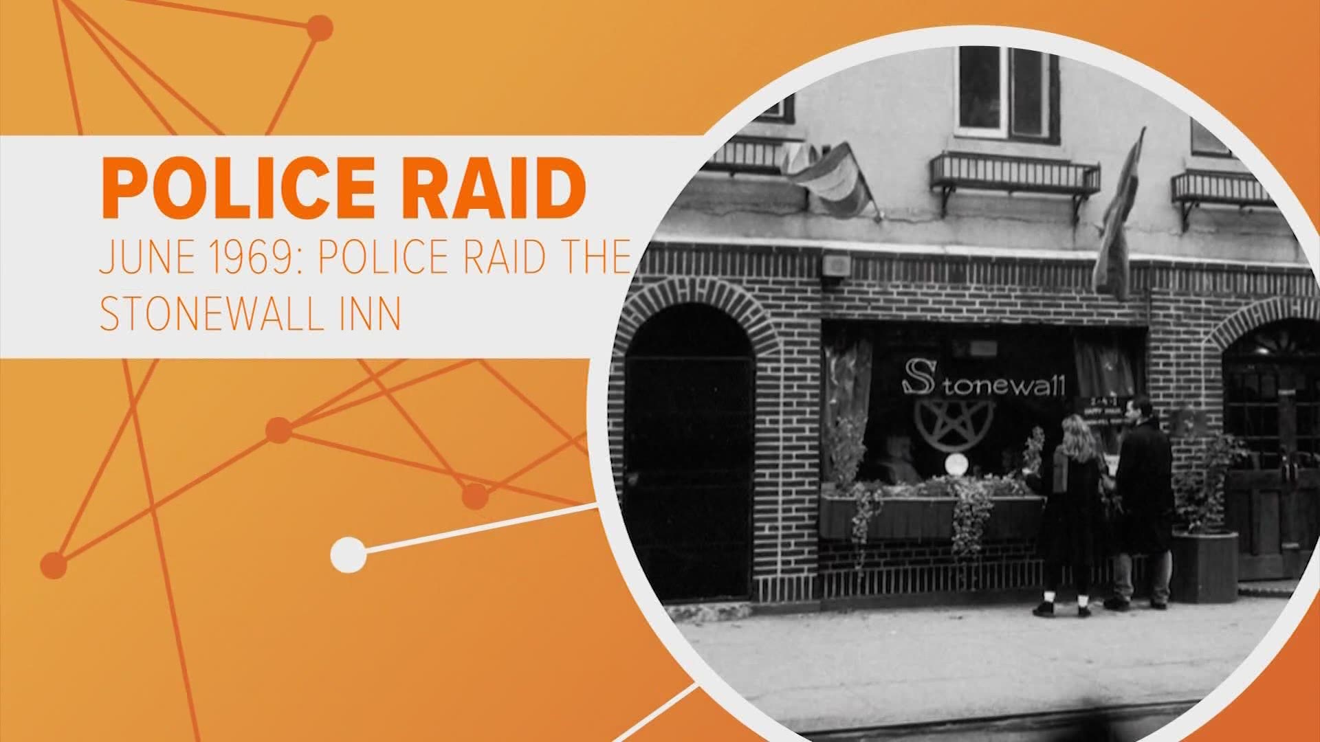 It all started at the Stonewall Inn in New York City more than 50 years ago, but it wasn't a celebration— it was a raid.