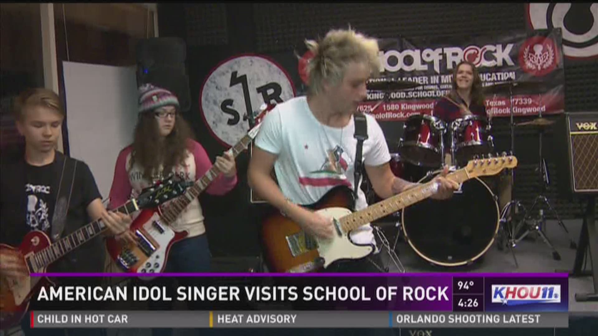 Rock star visits School of Rock in Kingwood, image size:1920x1080