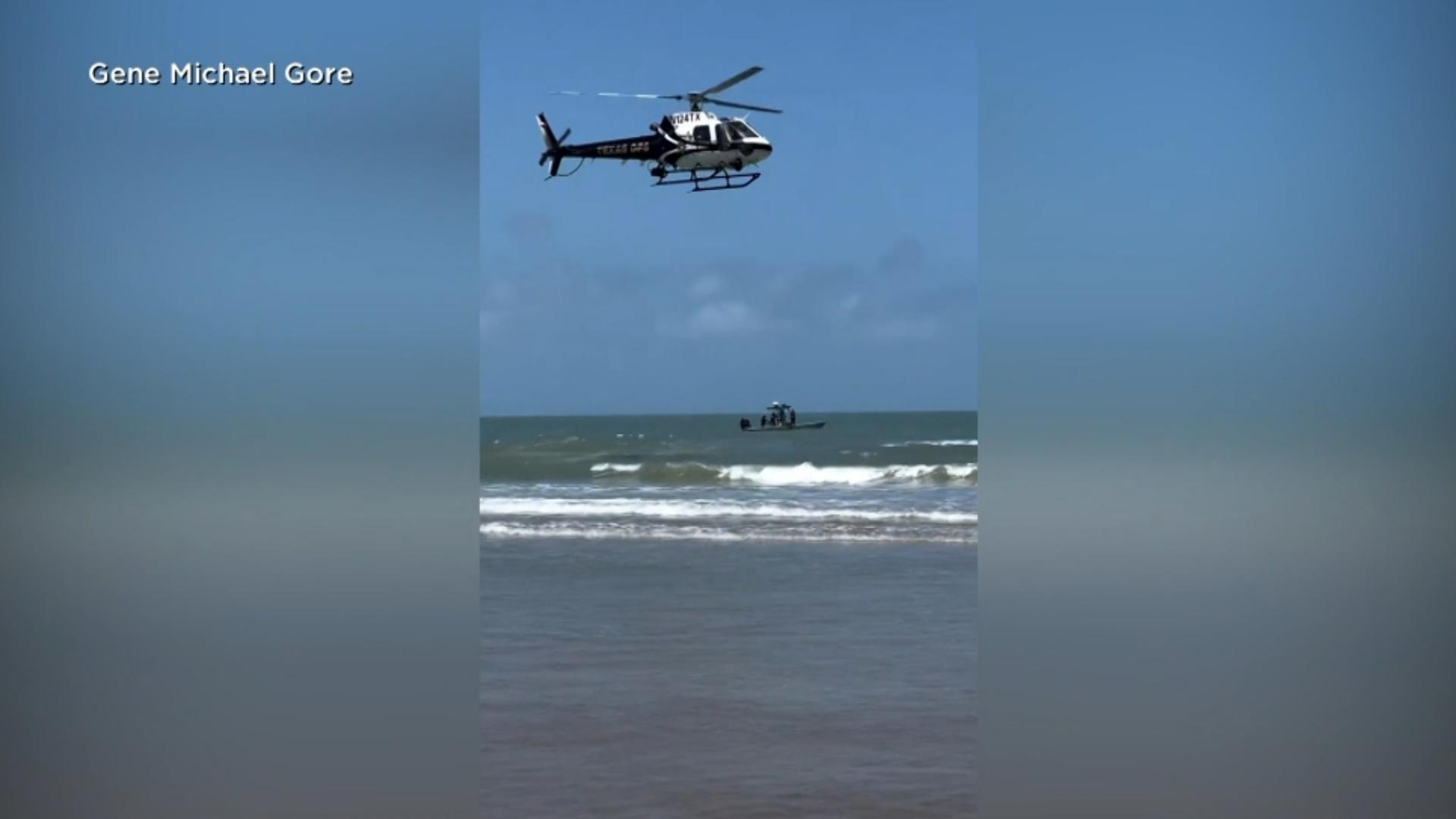 At least one person was bit by a shark in South Padre Island on the Fourth of July.